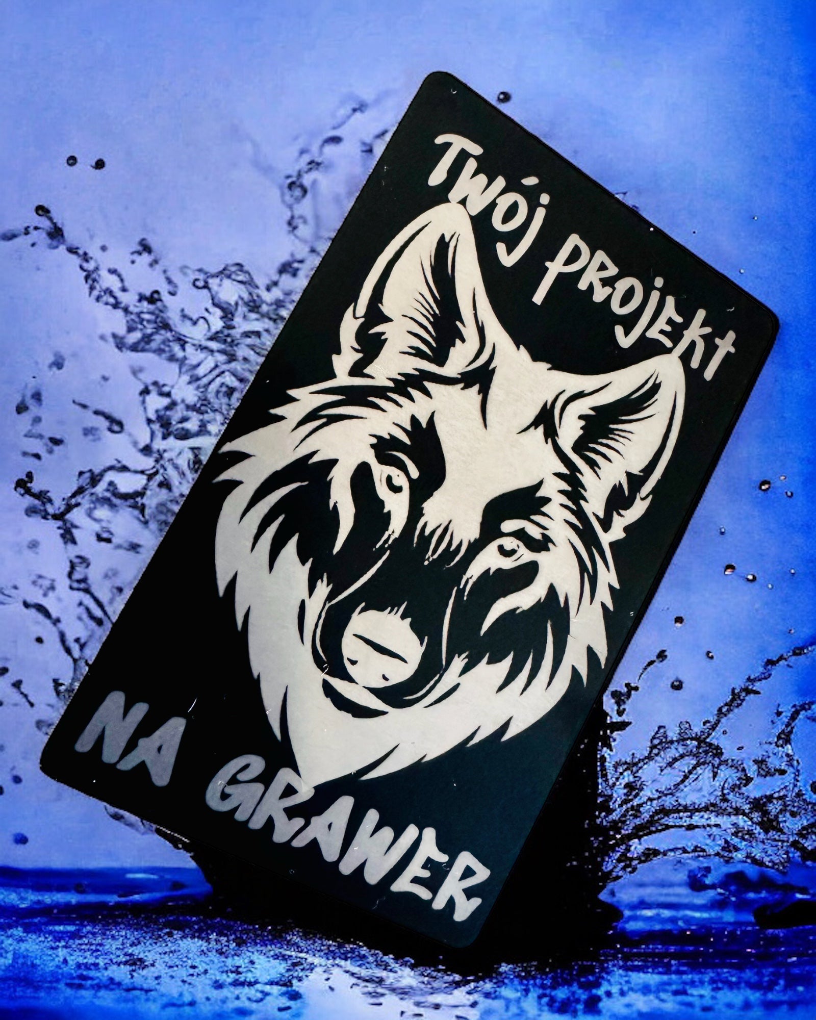 Eksklusivt Sort Metal Visitkort med Mulighed for Personalisering – Ideel som Gave