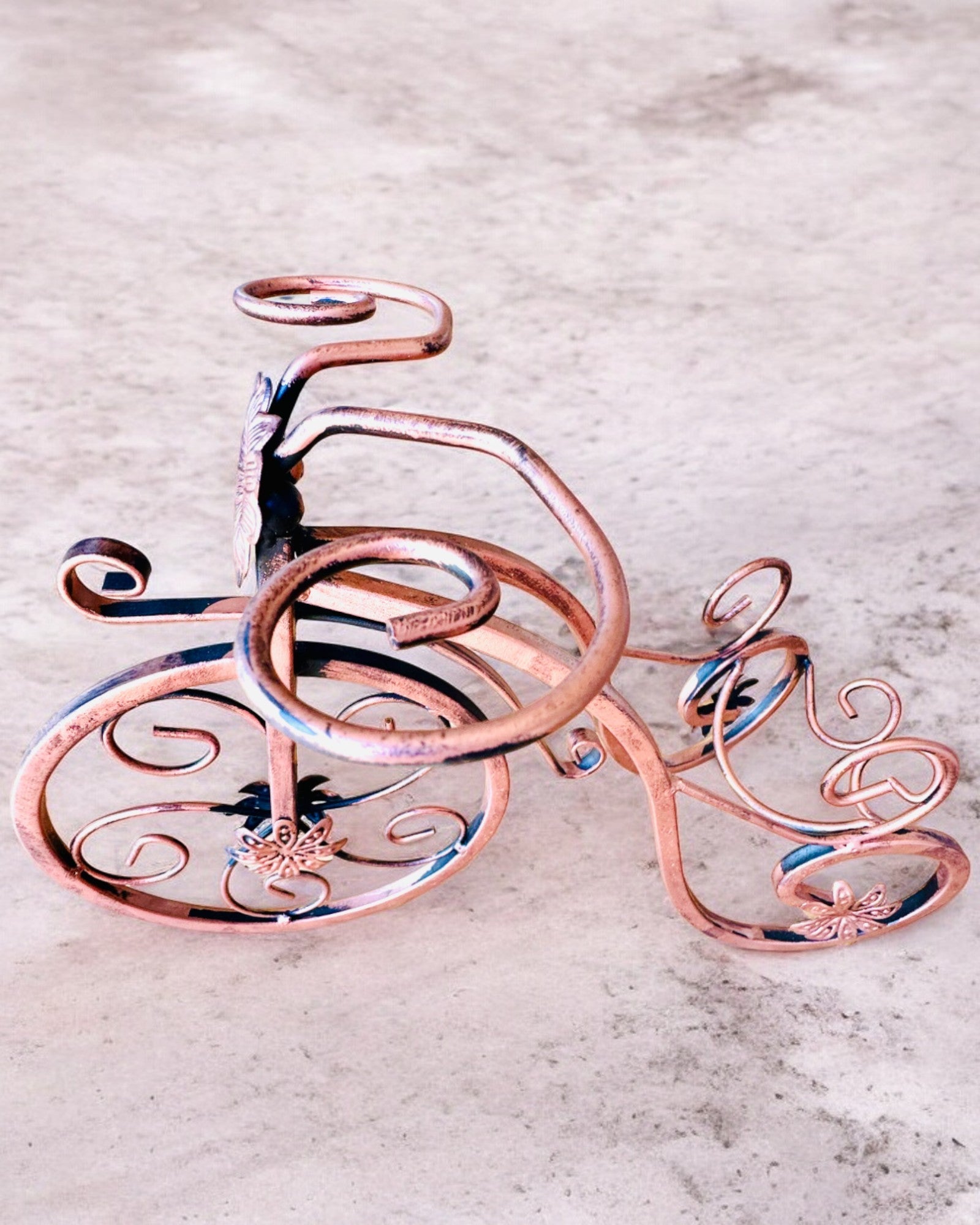 Cykel Vinstativ "WineCycle" - mulighed for personlig gravering som gave