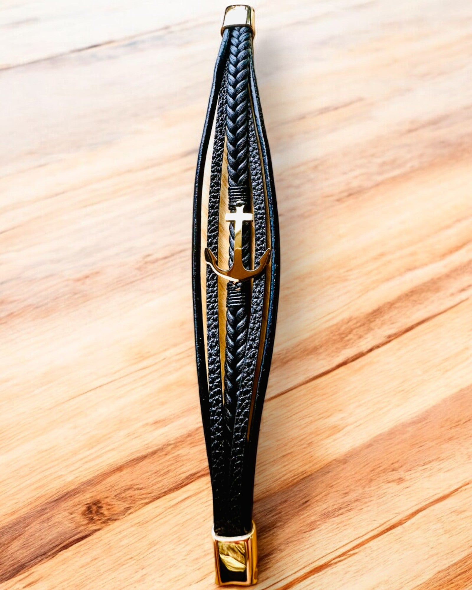 Herrearmbånd Anker af Elegance med mulighed for gravering som gave