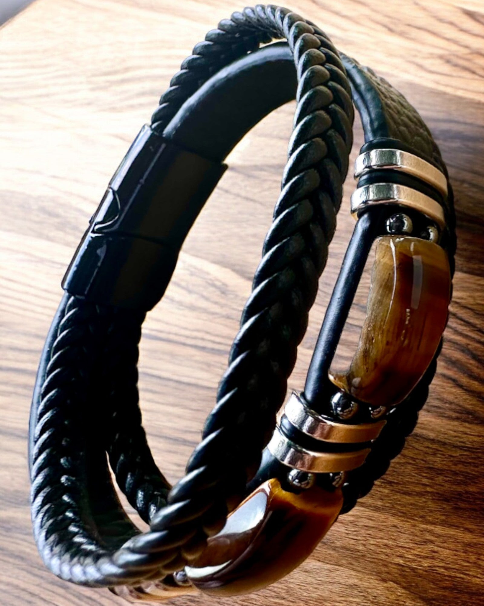 Armbånd "Tigerøje" med mulighed for personalisering som gave