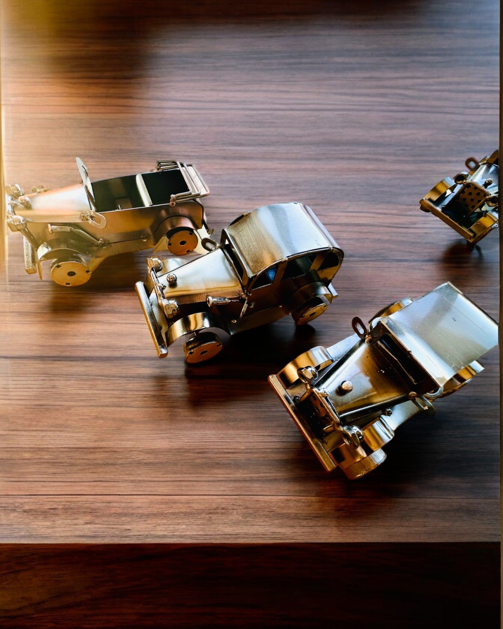 Retro klassisk bil, bil, af jern - "Vintage Drive" kollektion, bilmodel, personliggørelse med gravering som gave