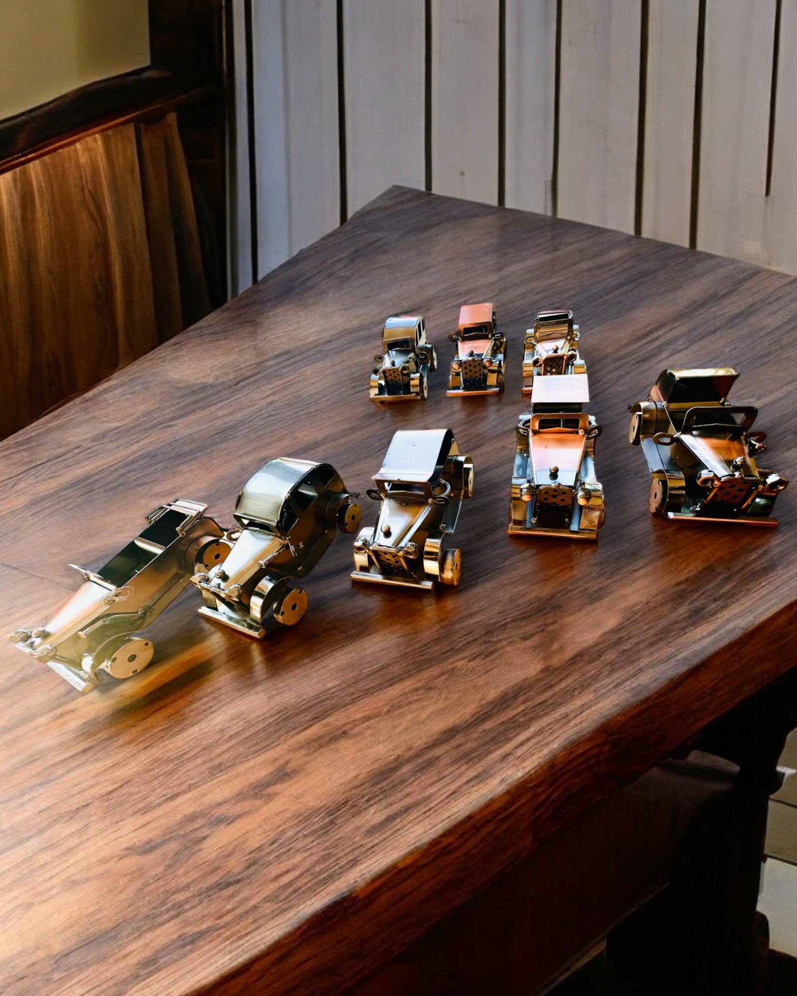 Retro klassisk bil, bil, af jern - "Vintage Drive" kollektion, bilmodel, personliggørelse med gravering som gave