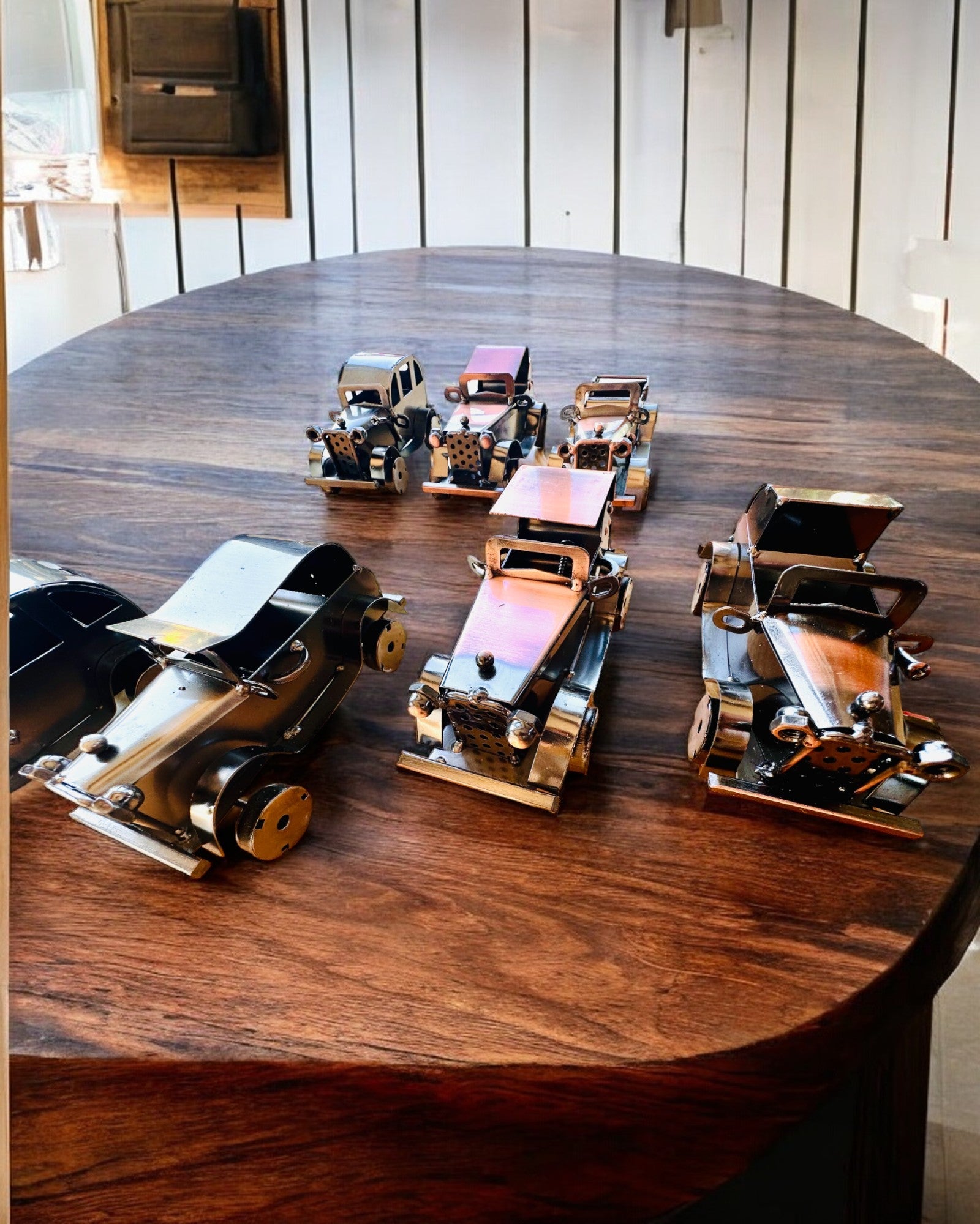 Retro klassisk bil, bil, af jern - "Vintage Drive" kollektion, bilmodel, personliggørelse med gravering som gave