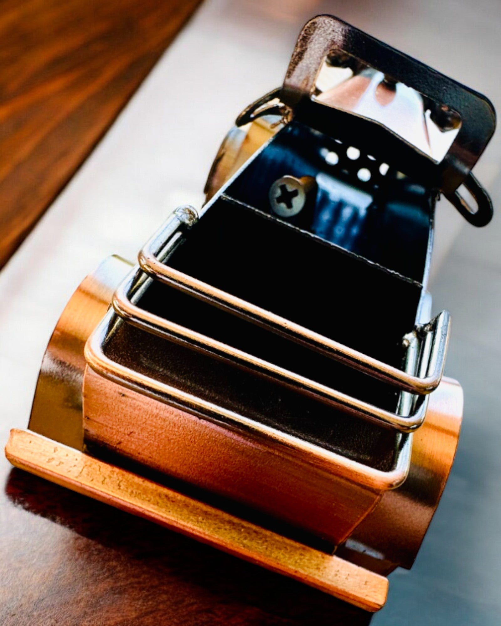 Retro klassisk bil, bil, af jern - "Vintage Drive" kollektion, bilmodel, personliggørelse med gravering som gave