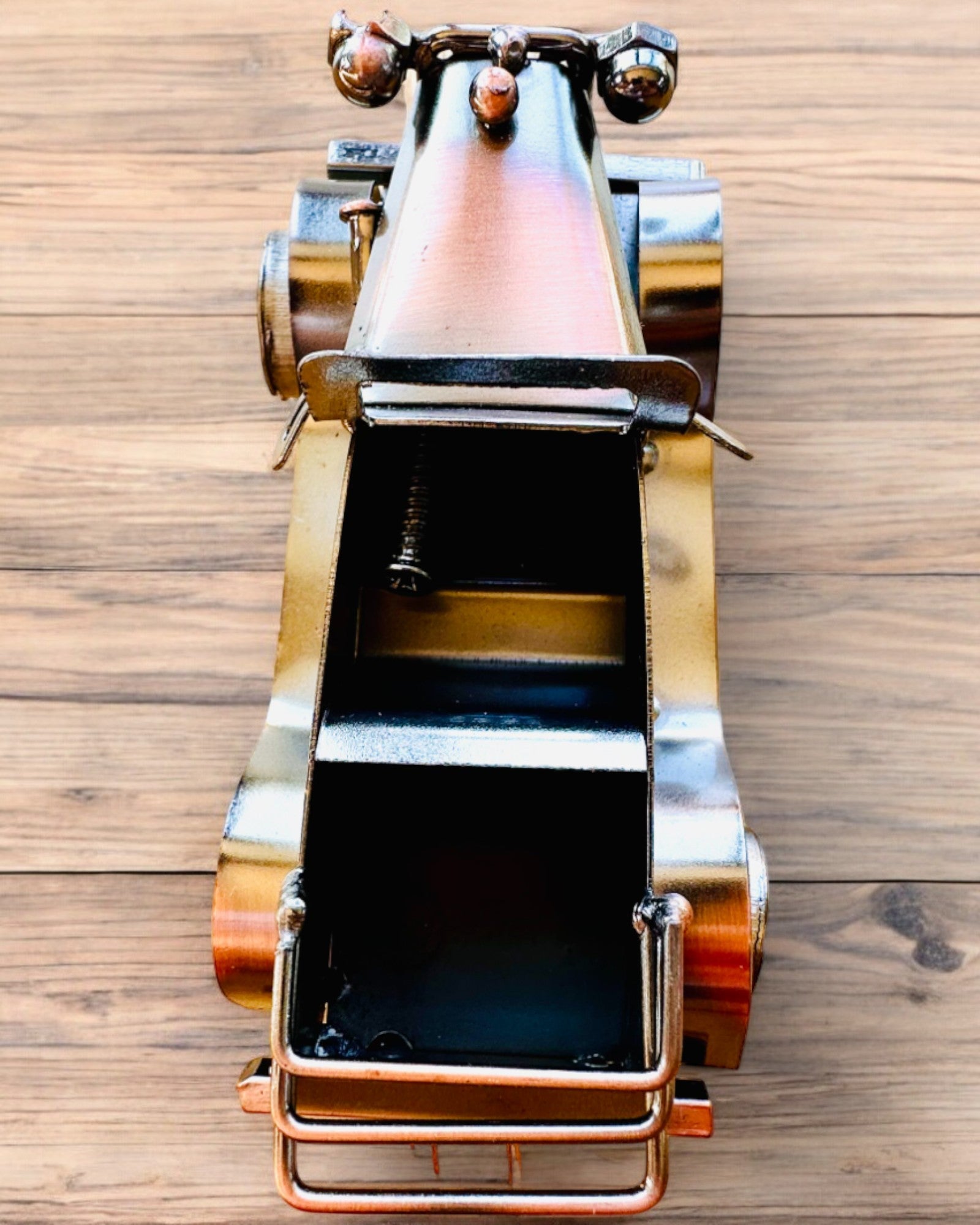 Retro klassisk bil, bil, af jern - "Vintage Drive" kollektion, bilmodel, personliggørelse med gravering som gave