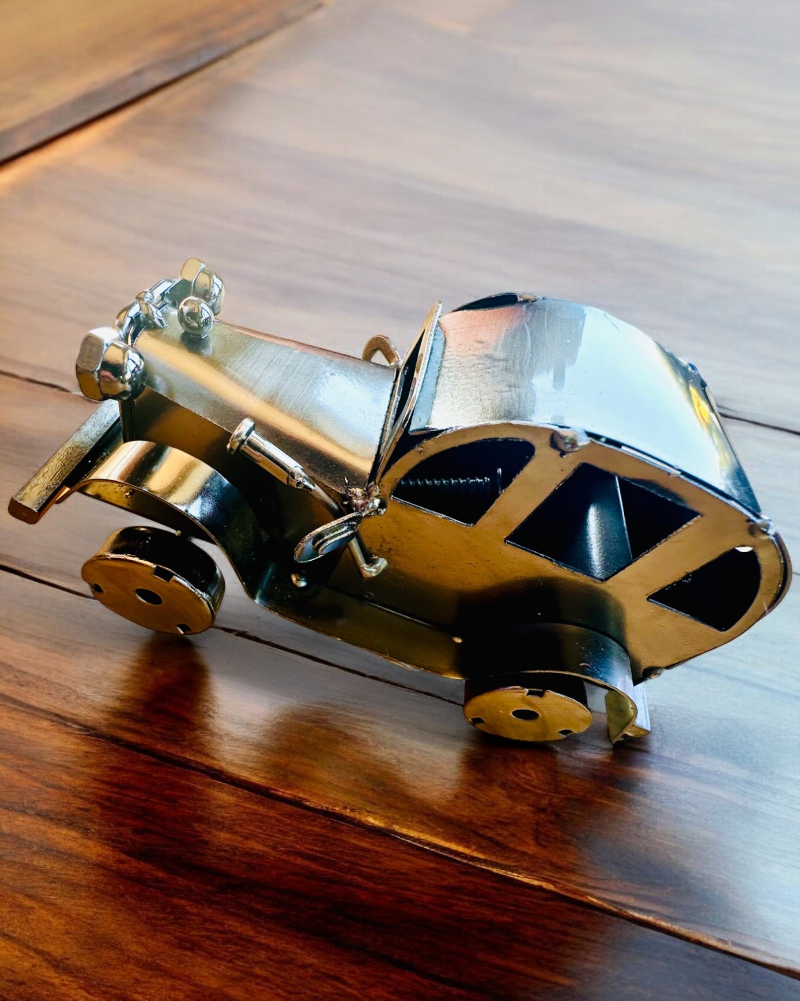 Retro klassisk bil, bil, af jern - "Vintage Drive" kollektion, bilmodel, personliggørelse med gravering som gave