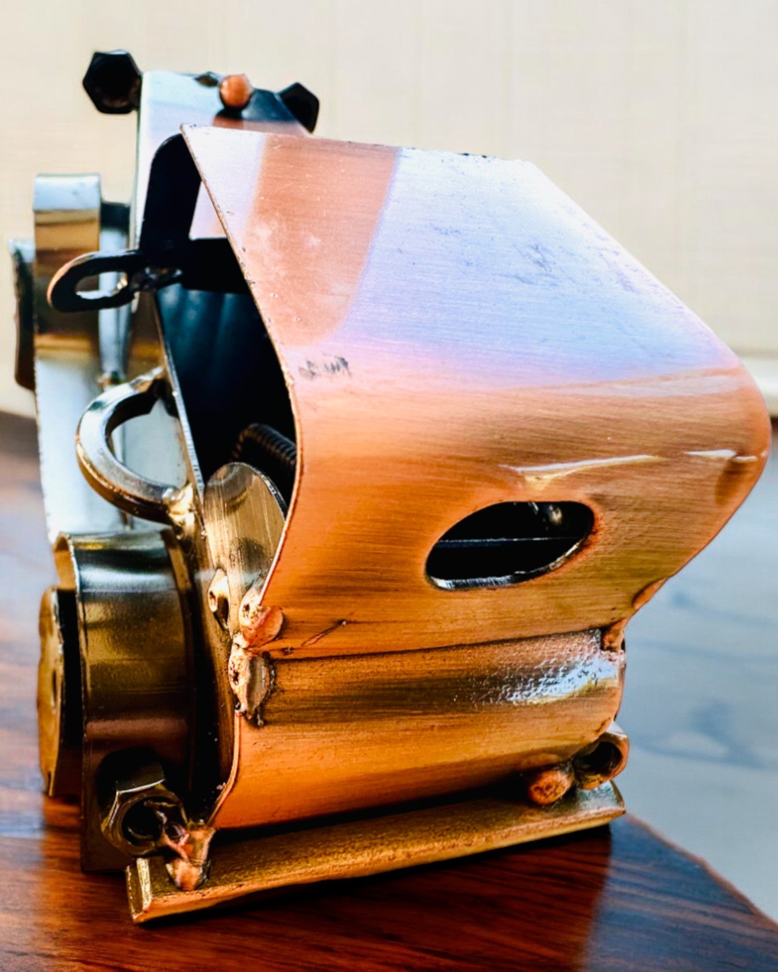 Retro klassisk bil, bil, af jern - "Vintage Drive" kollektion, bilmodel, personliggørelse med gravering som gave