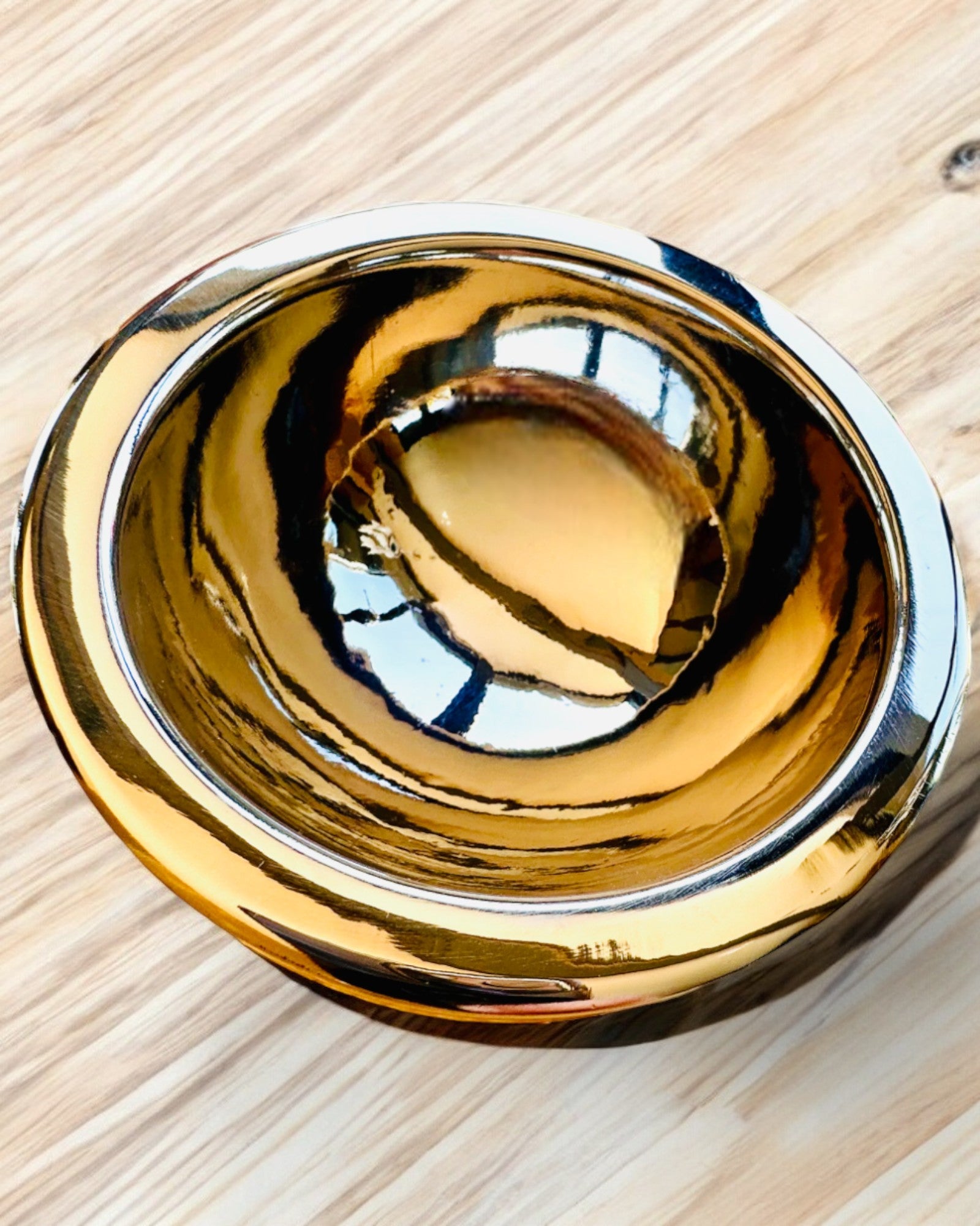 Dekorativ skål Hjorte Trofæ – Håndværk fra Indien, personalisering med gravering