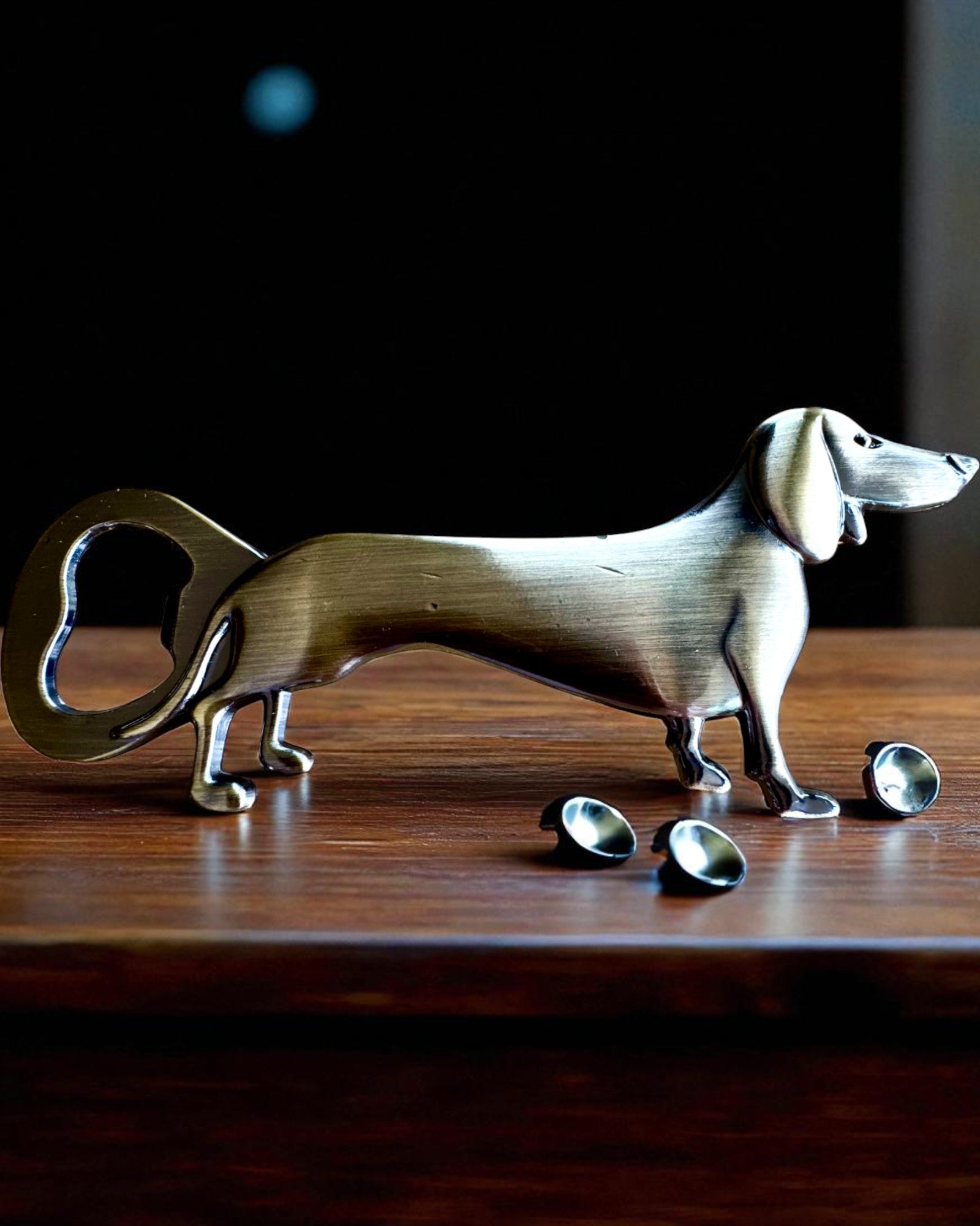 Flaskeåbner Vintage Dyr - 7 varianter, tilpasning med gravering som gave