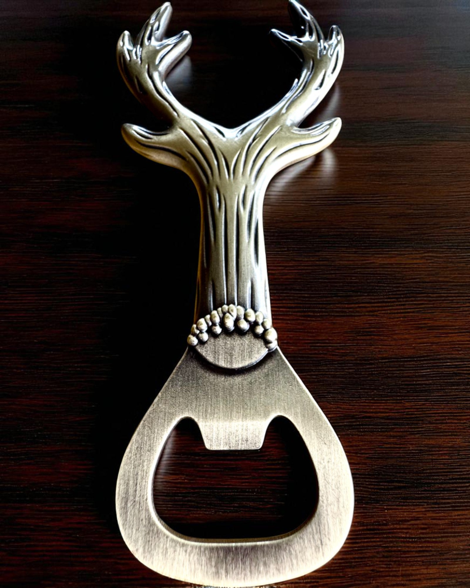 Flaskeåbner Vintage Dyr - 7 varianter, tilpasning med gravering som gave