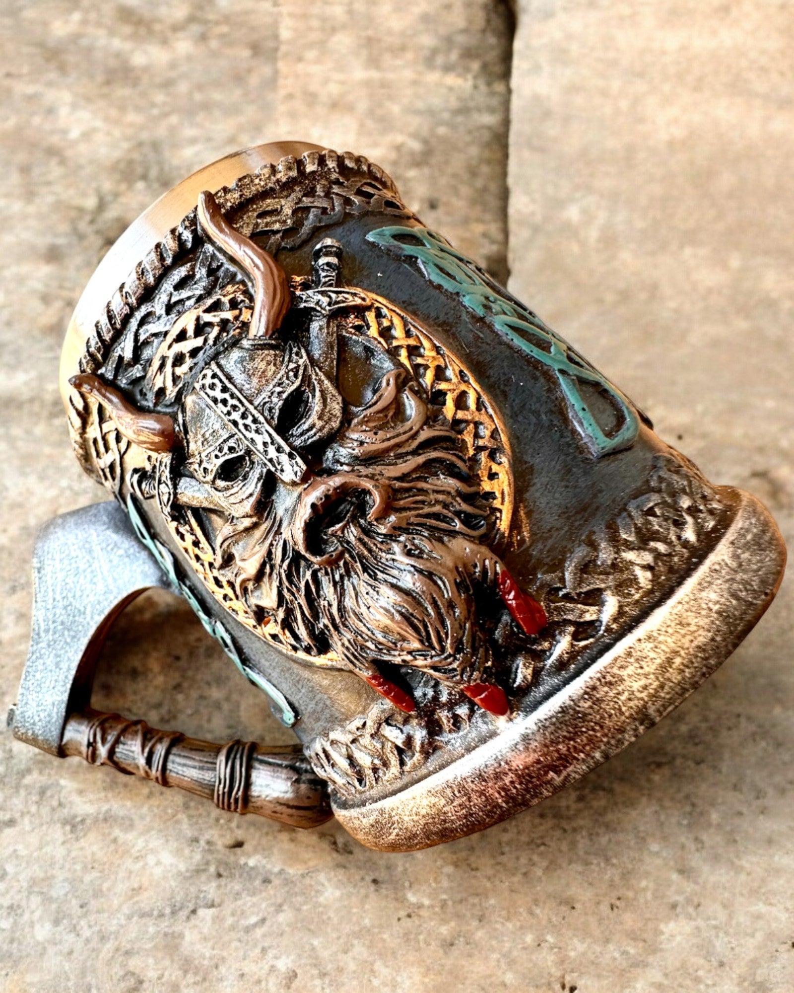 Vikingekrus Ragnar's Horn - med mulighed for gravering som gave, 250 ml