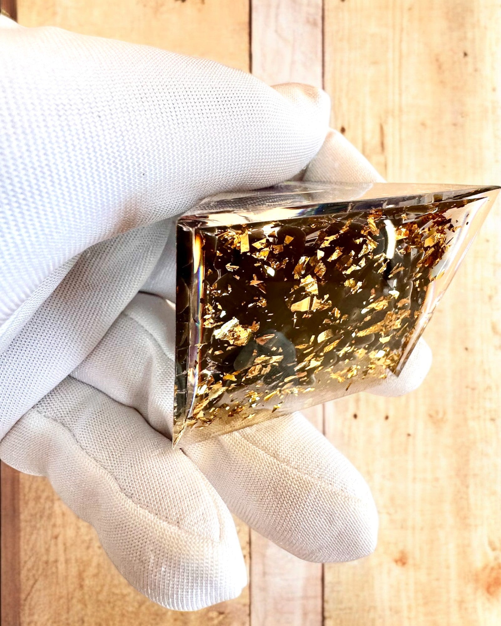 Orgonitisk energipyramide "Kosmisk Pyramide" Galaktisk Essens, til gave