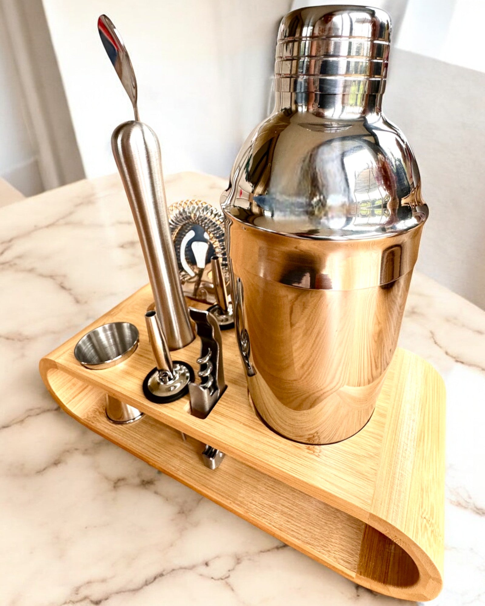 Bartendersæt "MixMaster Pro", mulighed for personlig gravering som gave