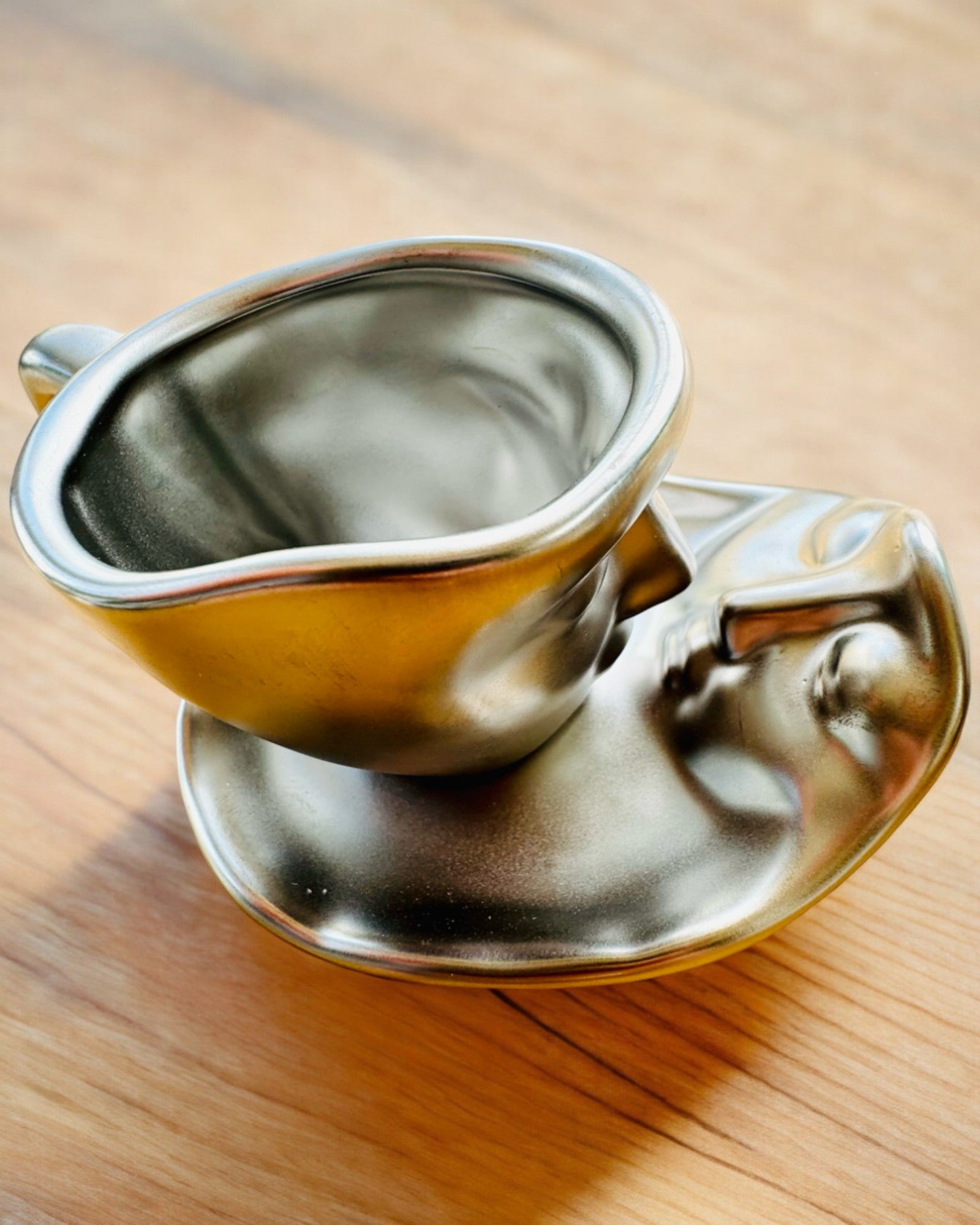 Elegante keramikkopper "Maska" – Sæt med 2 stk. - mulighed for personlig gravering som gave