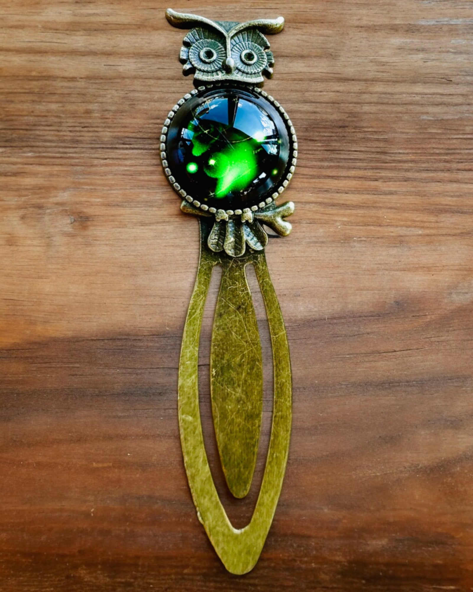 Bogmærke "Ugle med Konstellationer" - 12 varianter at vælge imellem, personliggørelse med gravering