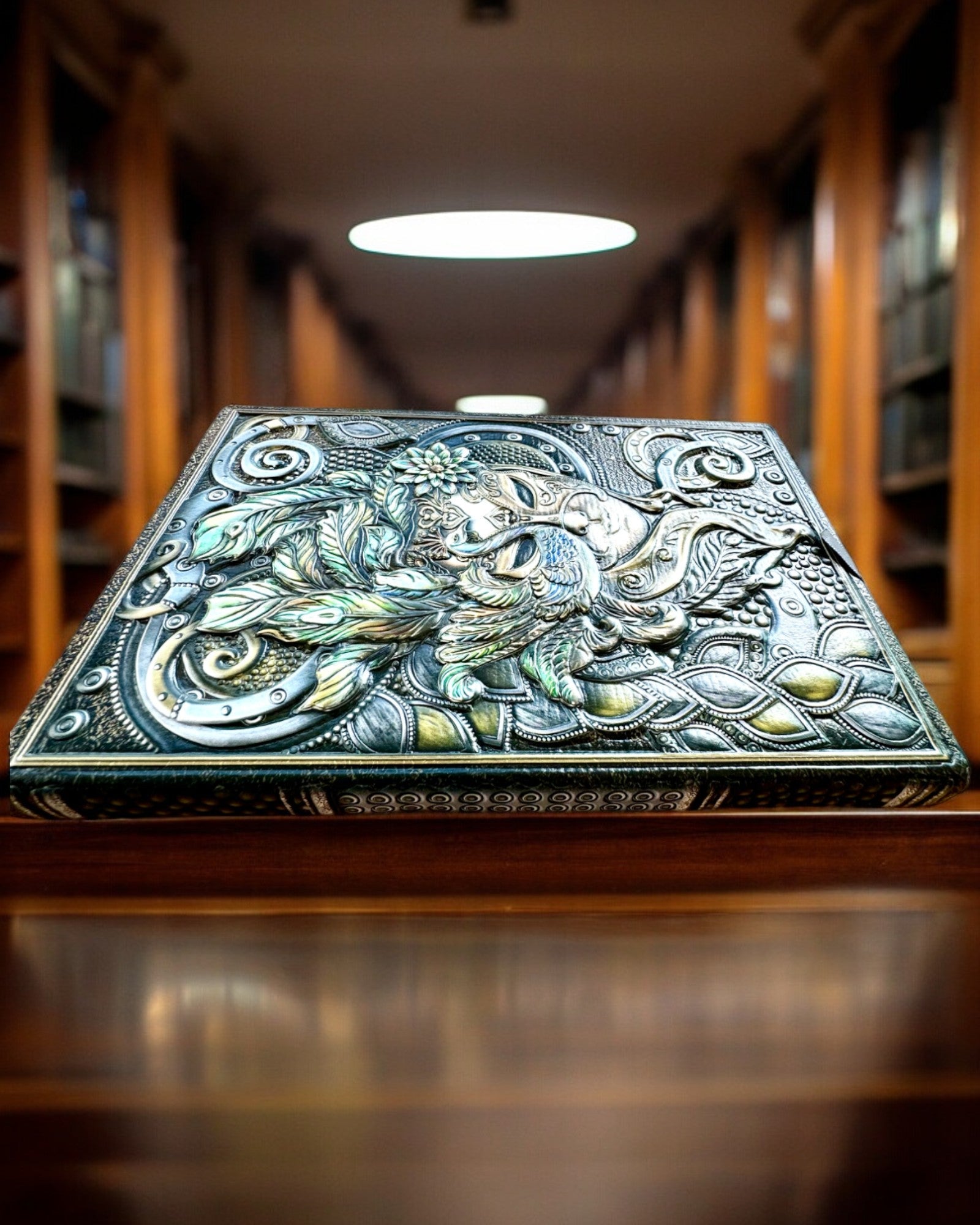 Kunstnerisk notesbog, notesbog maskerade - A5, personalisering med gravering som gave