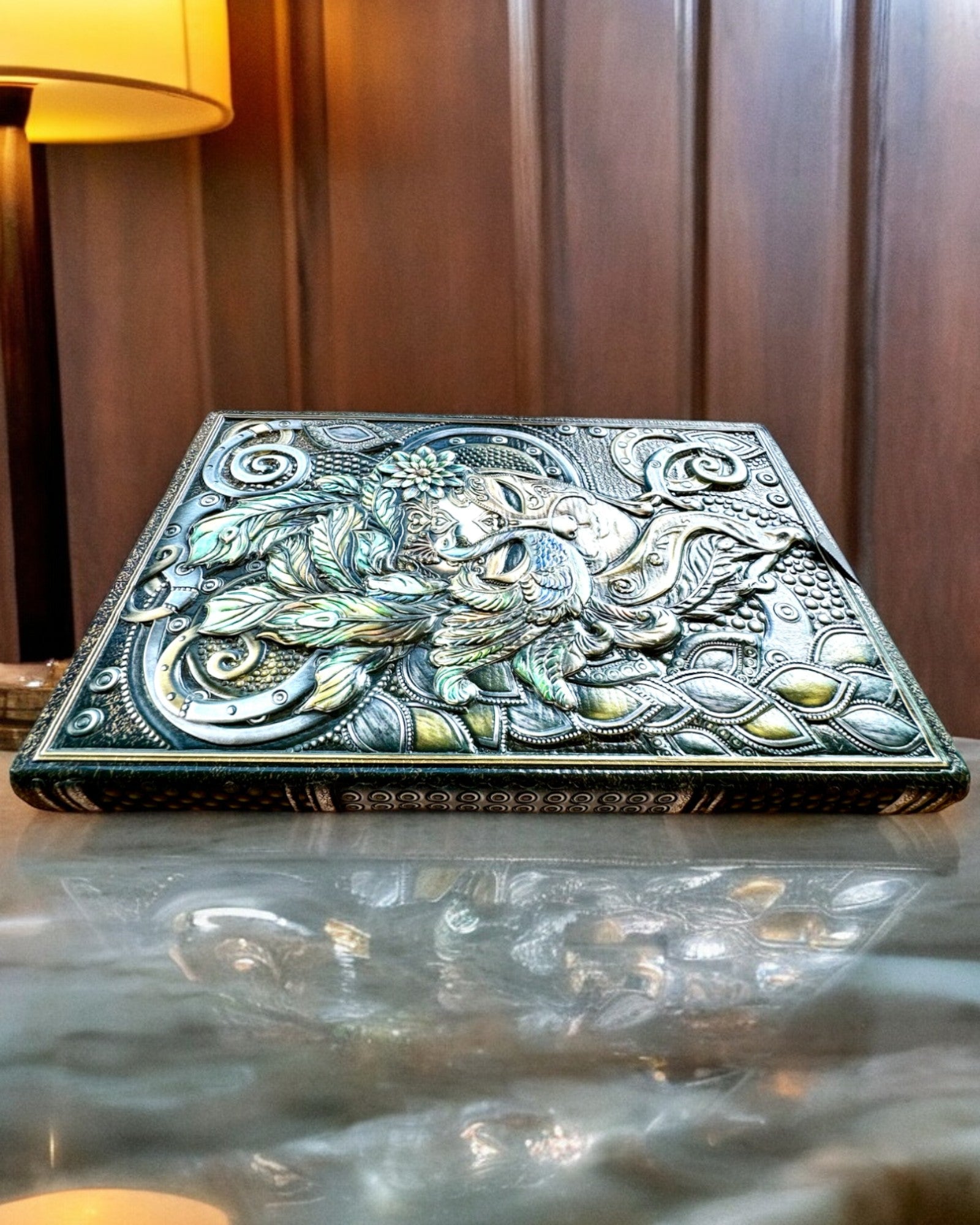 Kunstnerisk notesbog, notesbog maskerade - A5, personalisering med gravering som gave