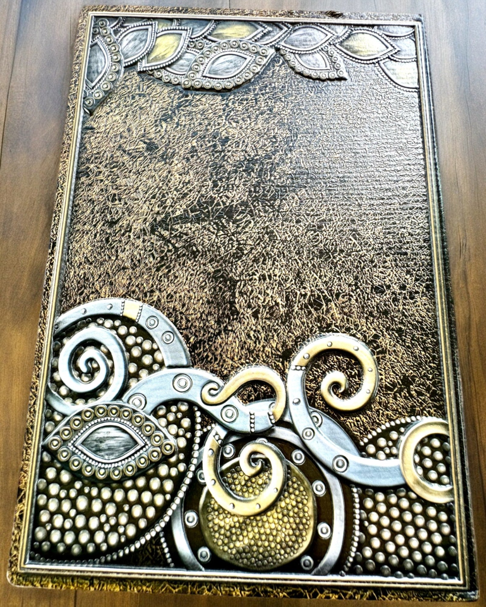 Kunstnerisk notesbog, notesbog maskerade - A5, personalisering med gravering som gave