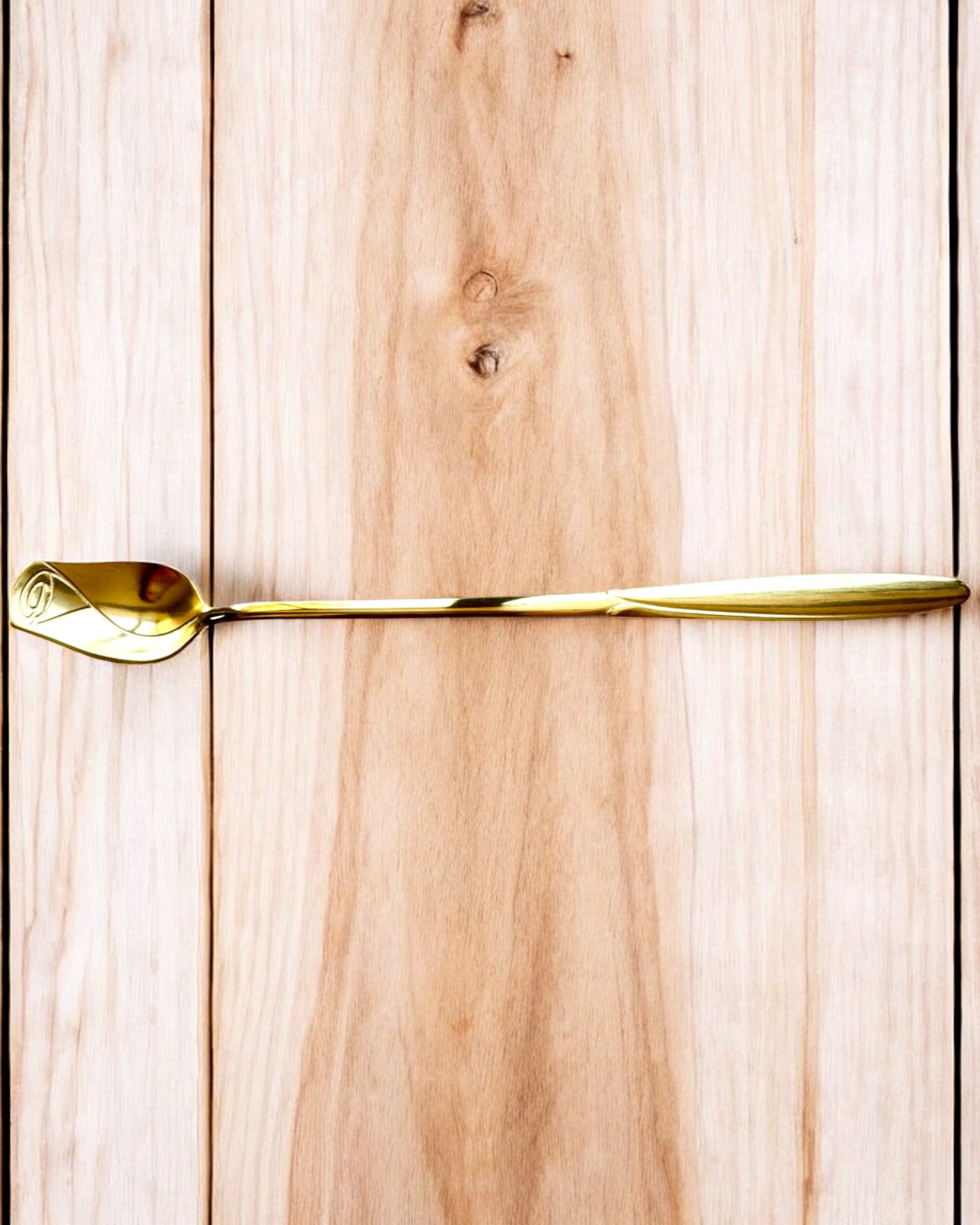 Personliggjort Rosen Ske med Mulighed for Gravering som gave - 3 farvevarianter at vælge imellem