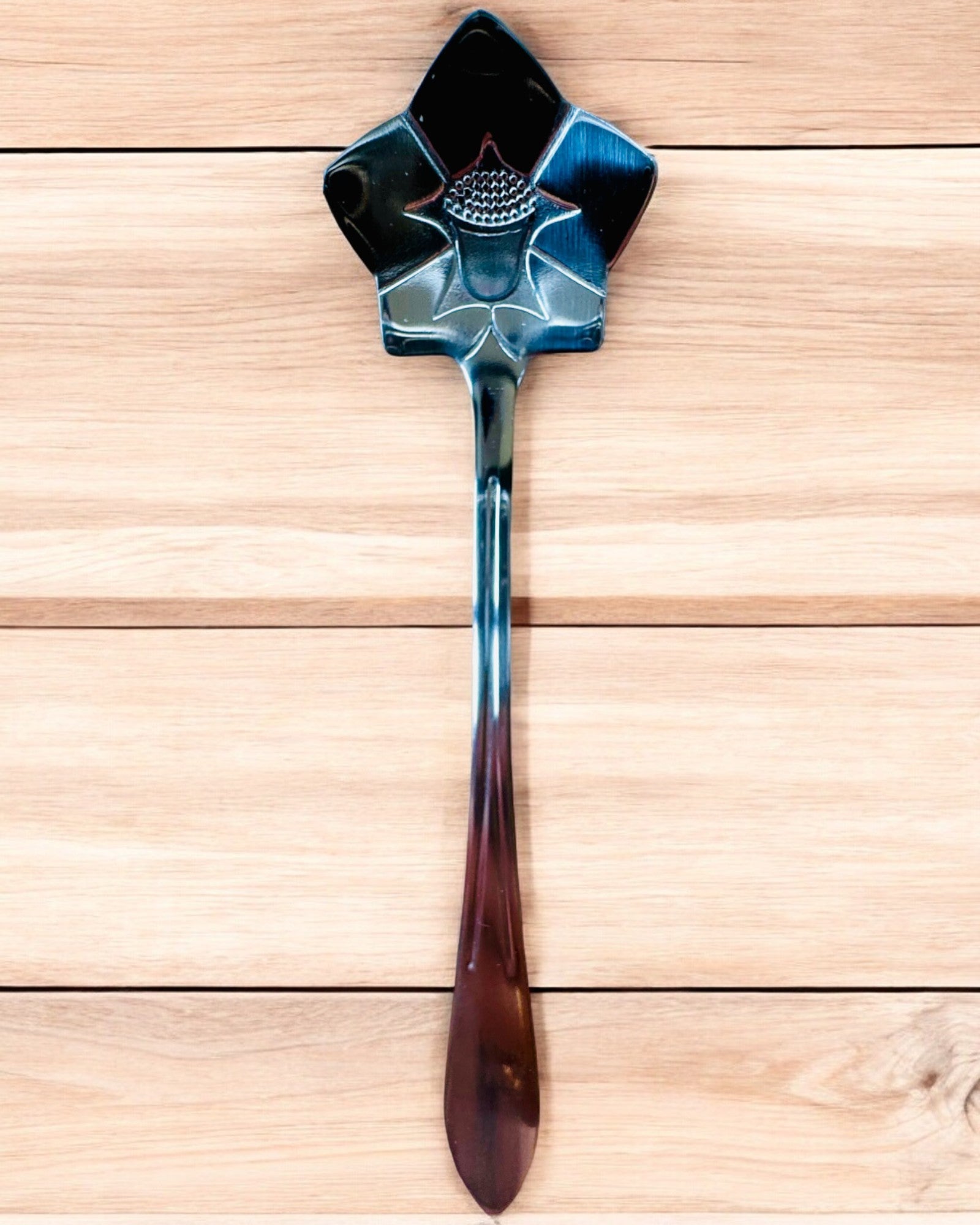 Elegant ske "Blomster Elegance" – Personliggjort som gave, gravering, 7 varianter at vælge imellem