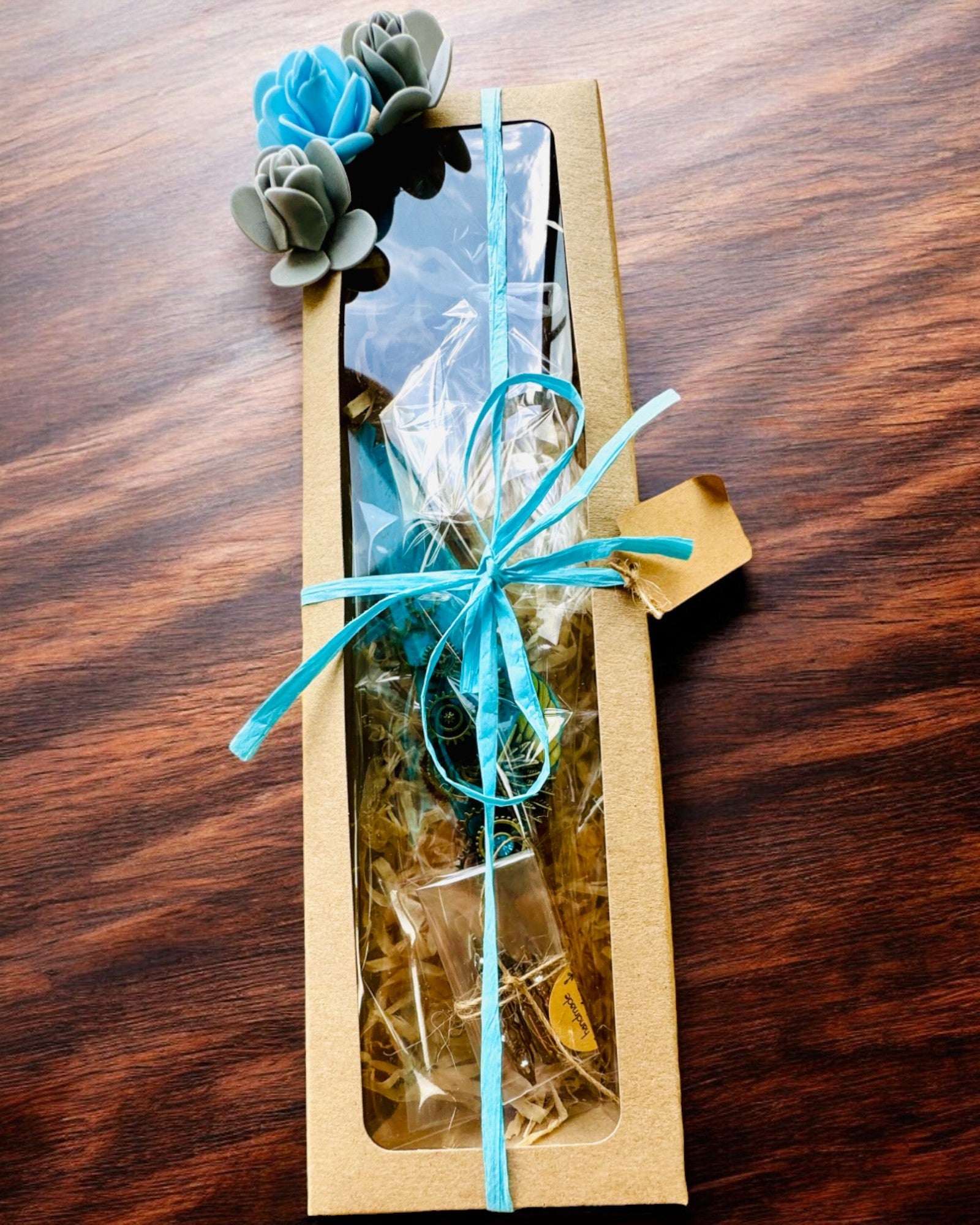 Kaligrafipenne "Steampunk Elegance" med Kalkunfjer - Håndlavet 5 varianter at vælge imellem, personliggørelse med gravering til gave