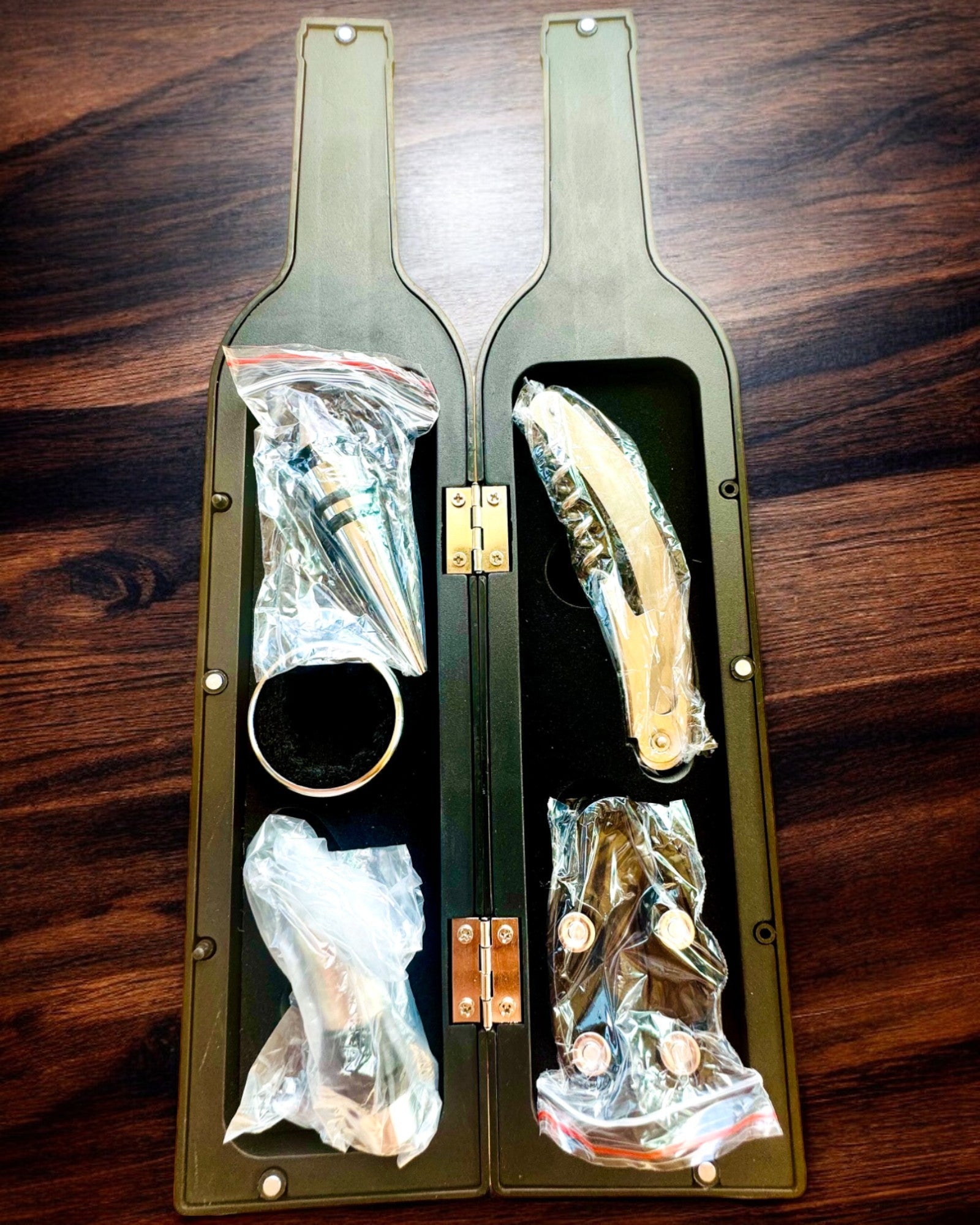 Vin Sæt "Sommelier's Delight" - mulighed for personlig gravering som gave