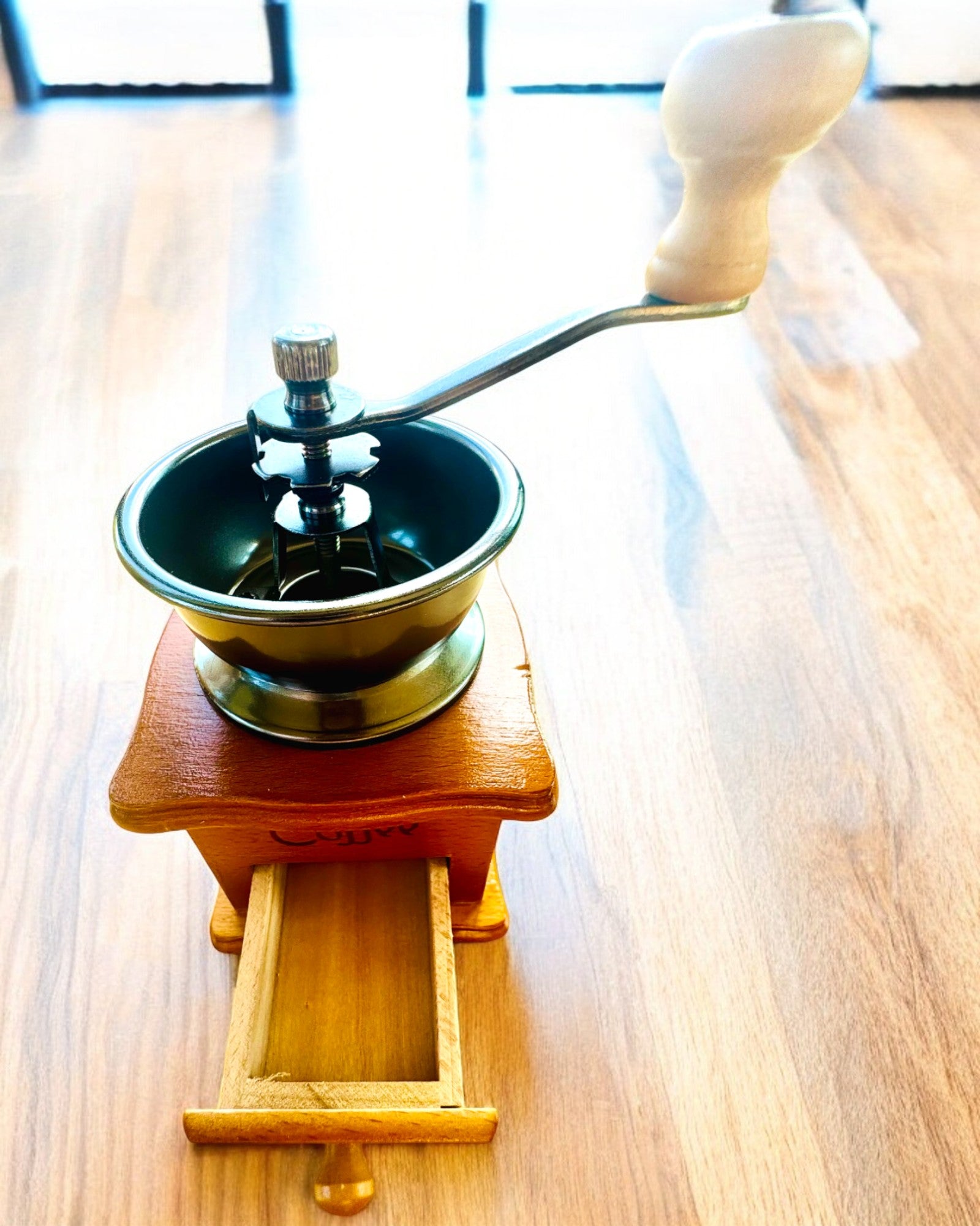 Traditionel Kaffemølle Klassisk Aroma - med mulighed for gravering, personalisering til gave