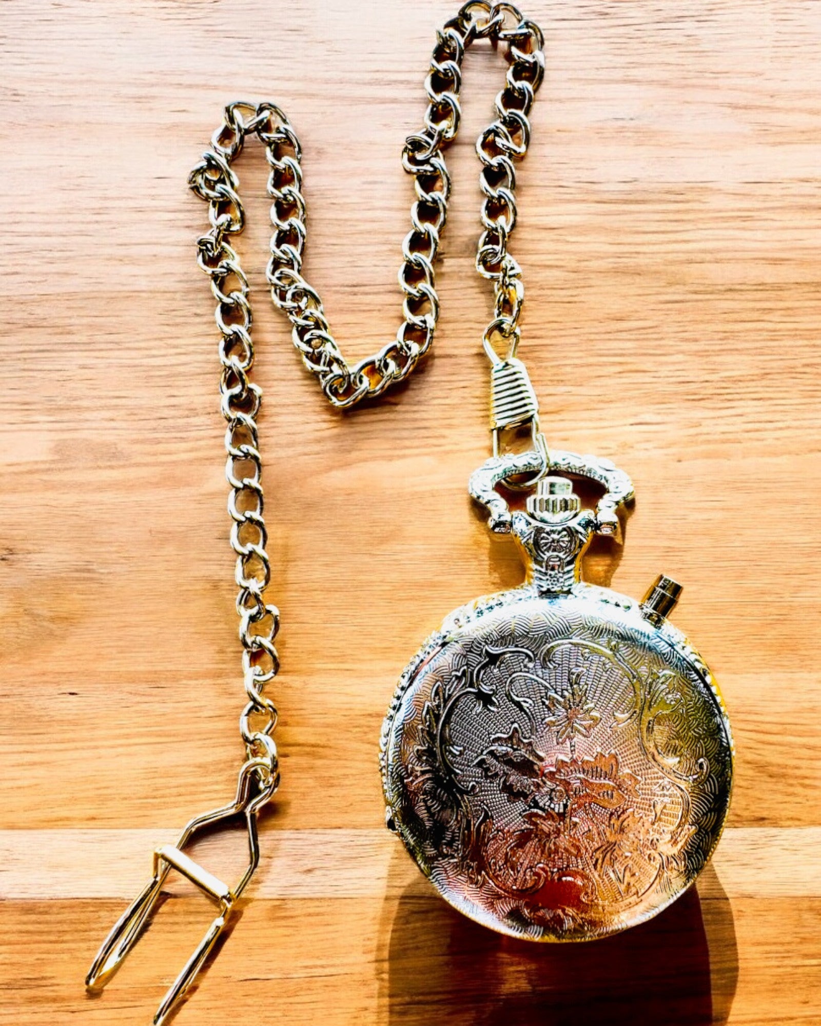 Lommeur "Motocyklowy Elegancik 2" – Gravering til gave, 3 farvevarianter