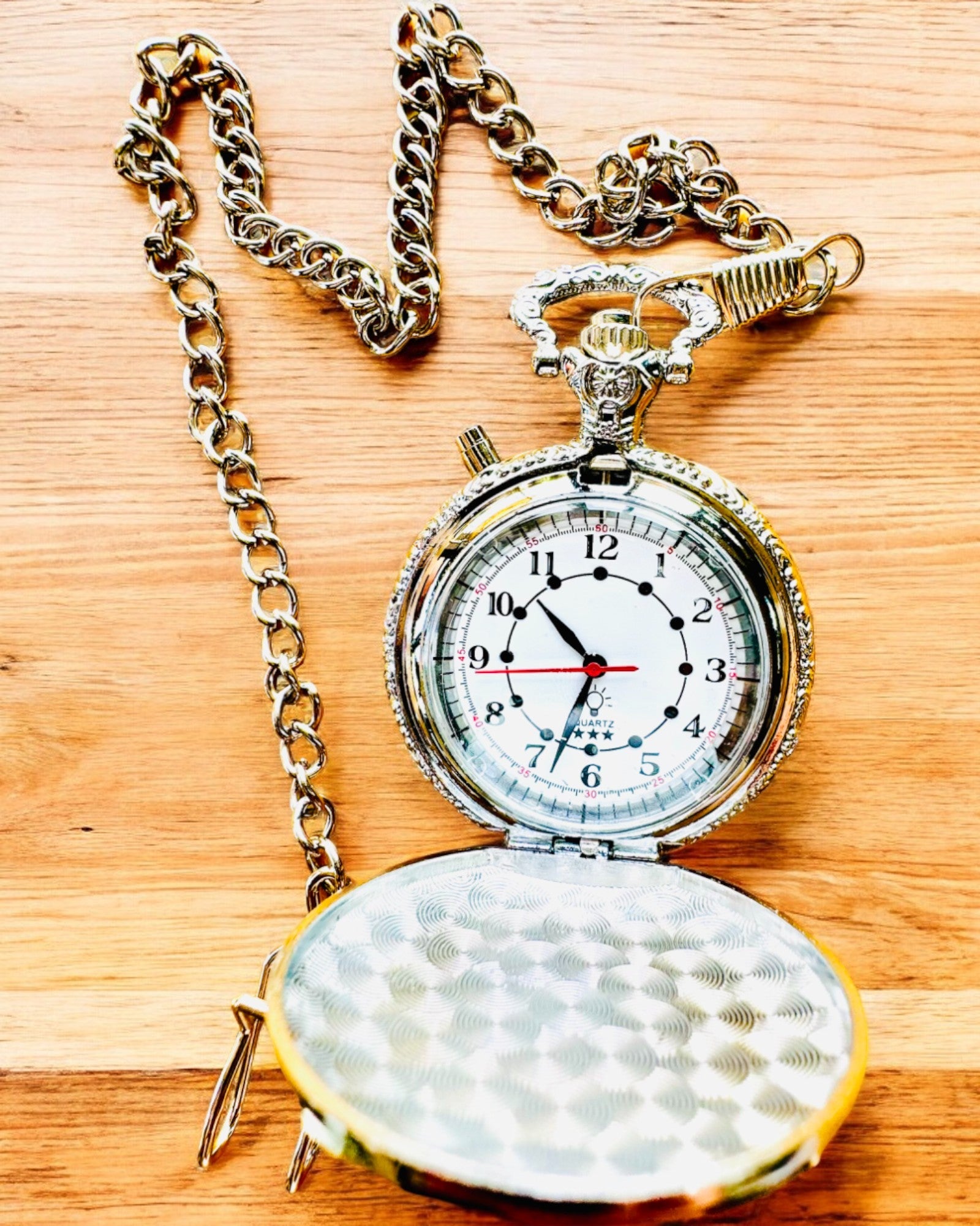 Lommeur "Motocyklowy Elegancik 2" – Gravering til gave, 3 farvevarianter