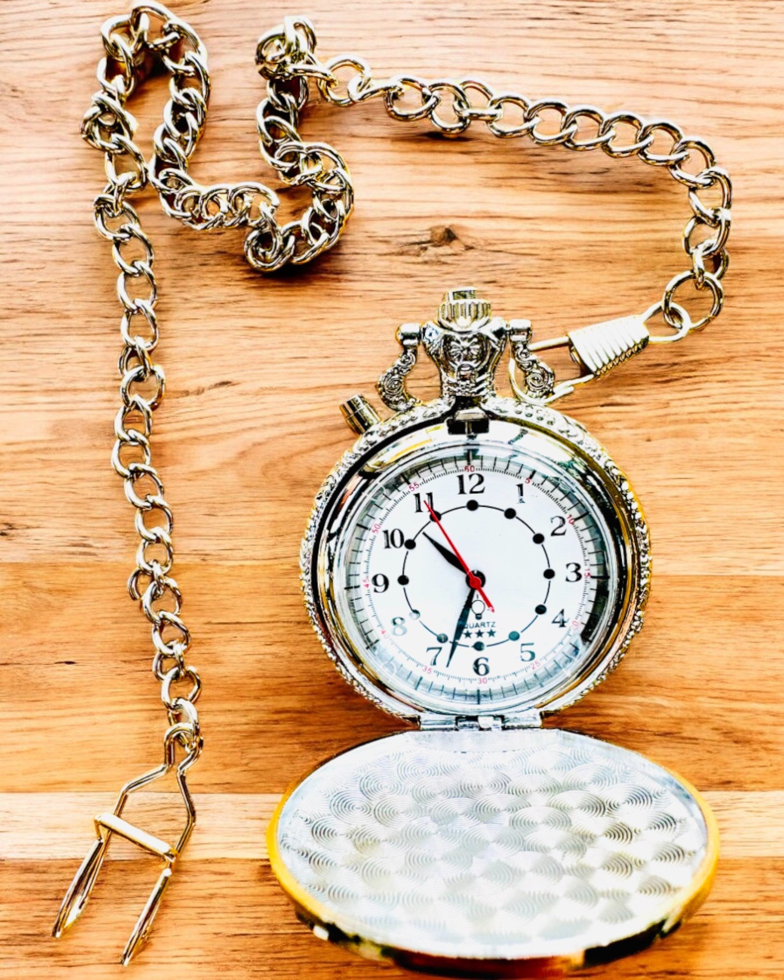 Lommeur "Motocyklowy Elegancik 2" – Gravering til gave, 3 farvevarianter