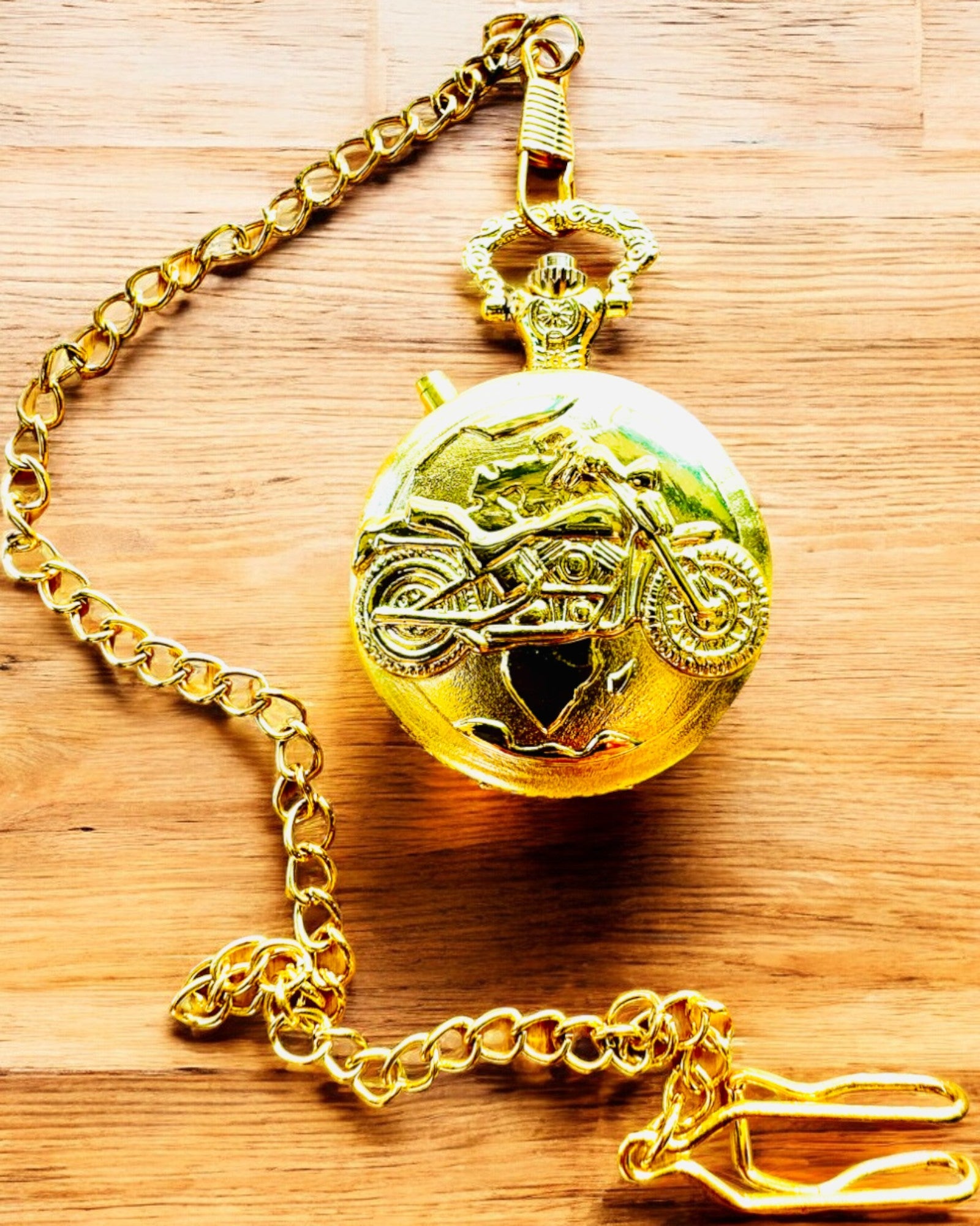 Lommeur "Motocyklowy Elegancik 2" – Gravering til gave, 3 farvevarianter