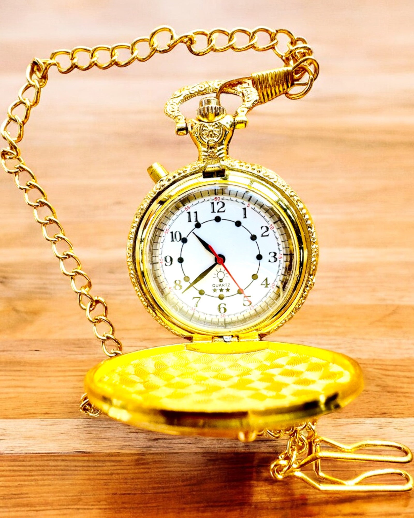 Lommeur "Motocyklowy Elegancik 2" – Gravering til gave, 3 farvevarianter