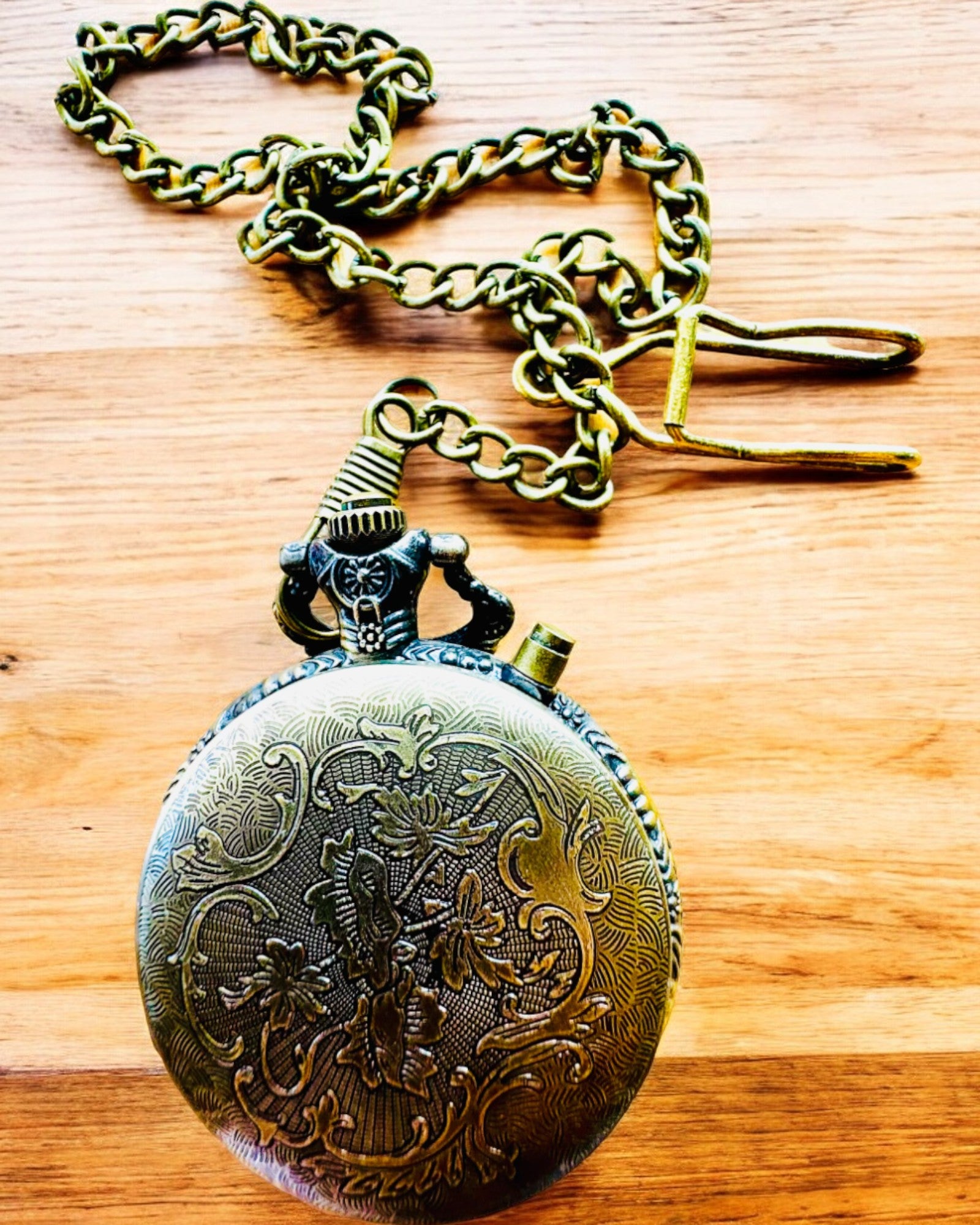 Lommeur "Motocyklowy Elegancik 2" – Gravering til gave, 3 farvevarianter