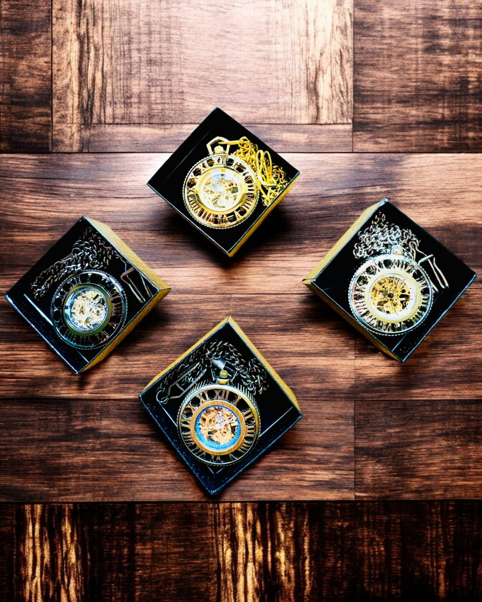 Lommeur "Mechanica Heritage" med Mulighed for Personalisering