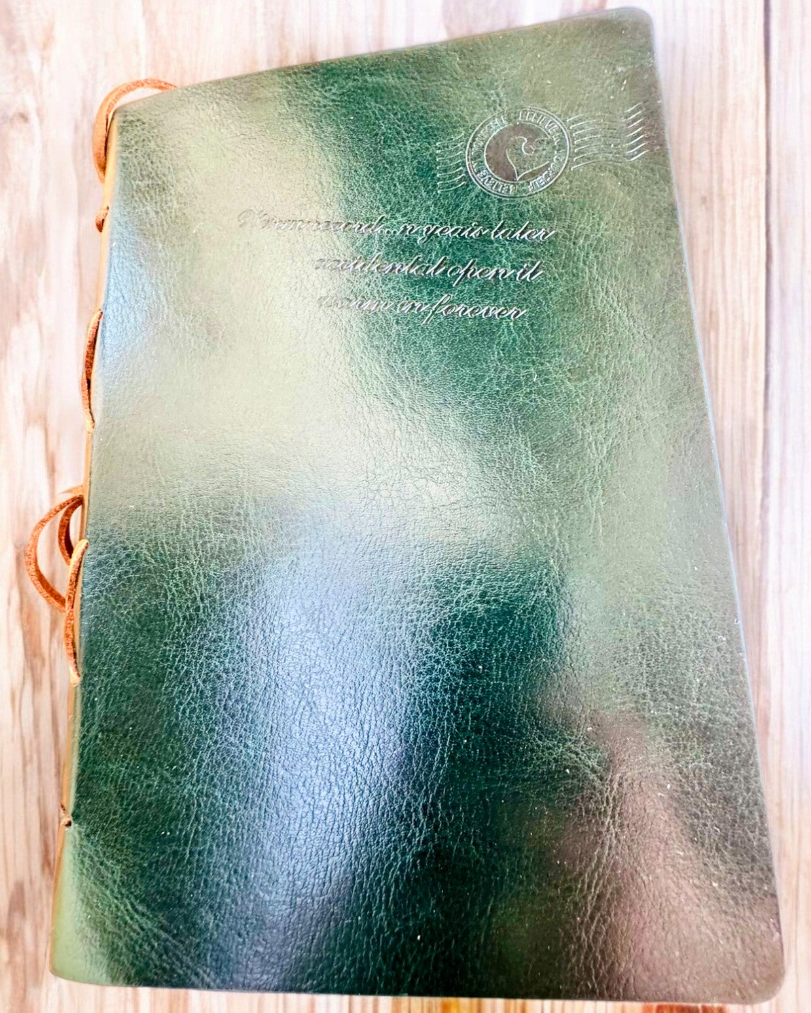 Vintage Notesbog "Nøgle til Fortiden" - Mulighed for gravering som gave, notesbog