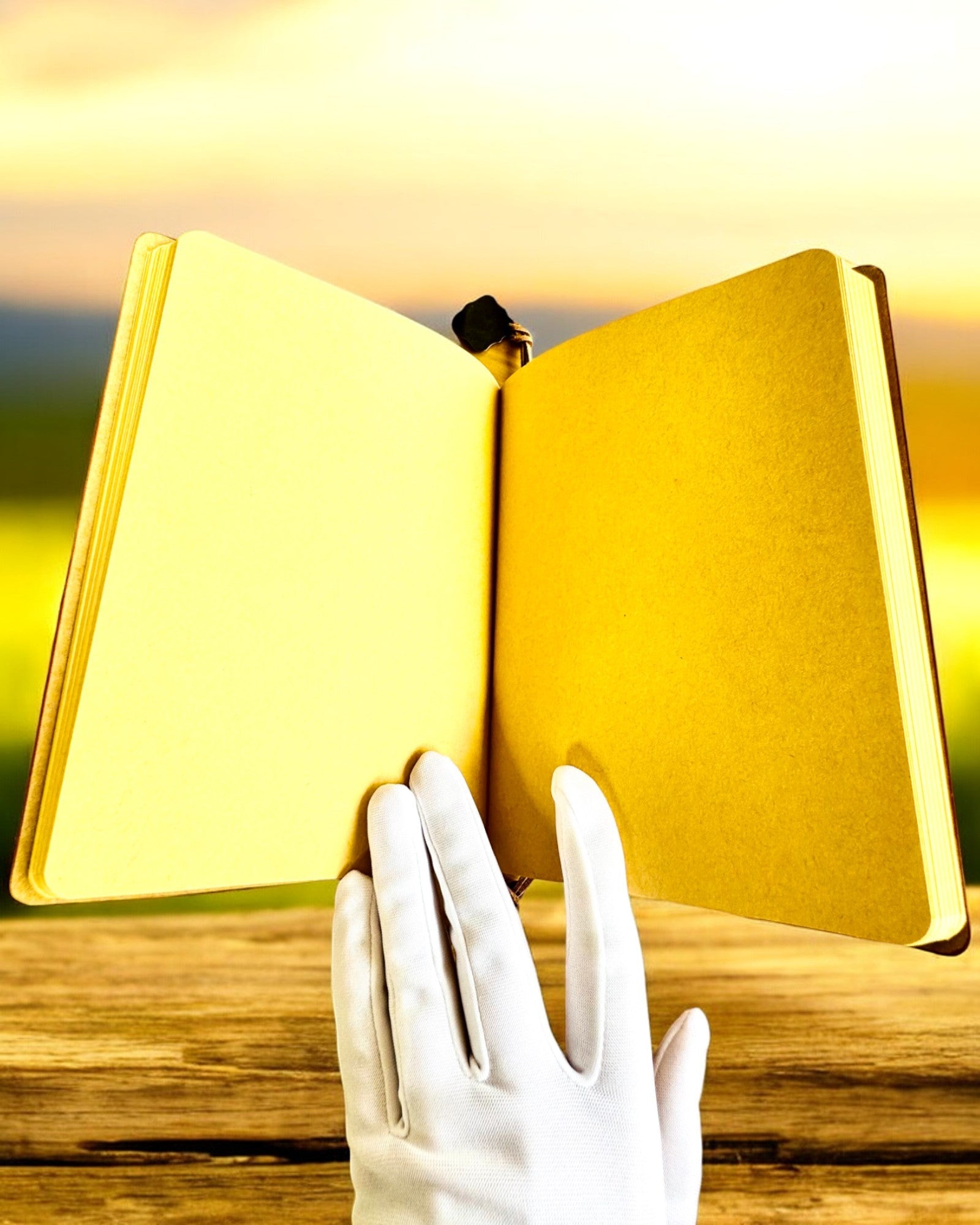 Vintage Notesbog "Nøgle til Fortiden" - Mulighed for gravering som gave, notesbog