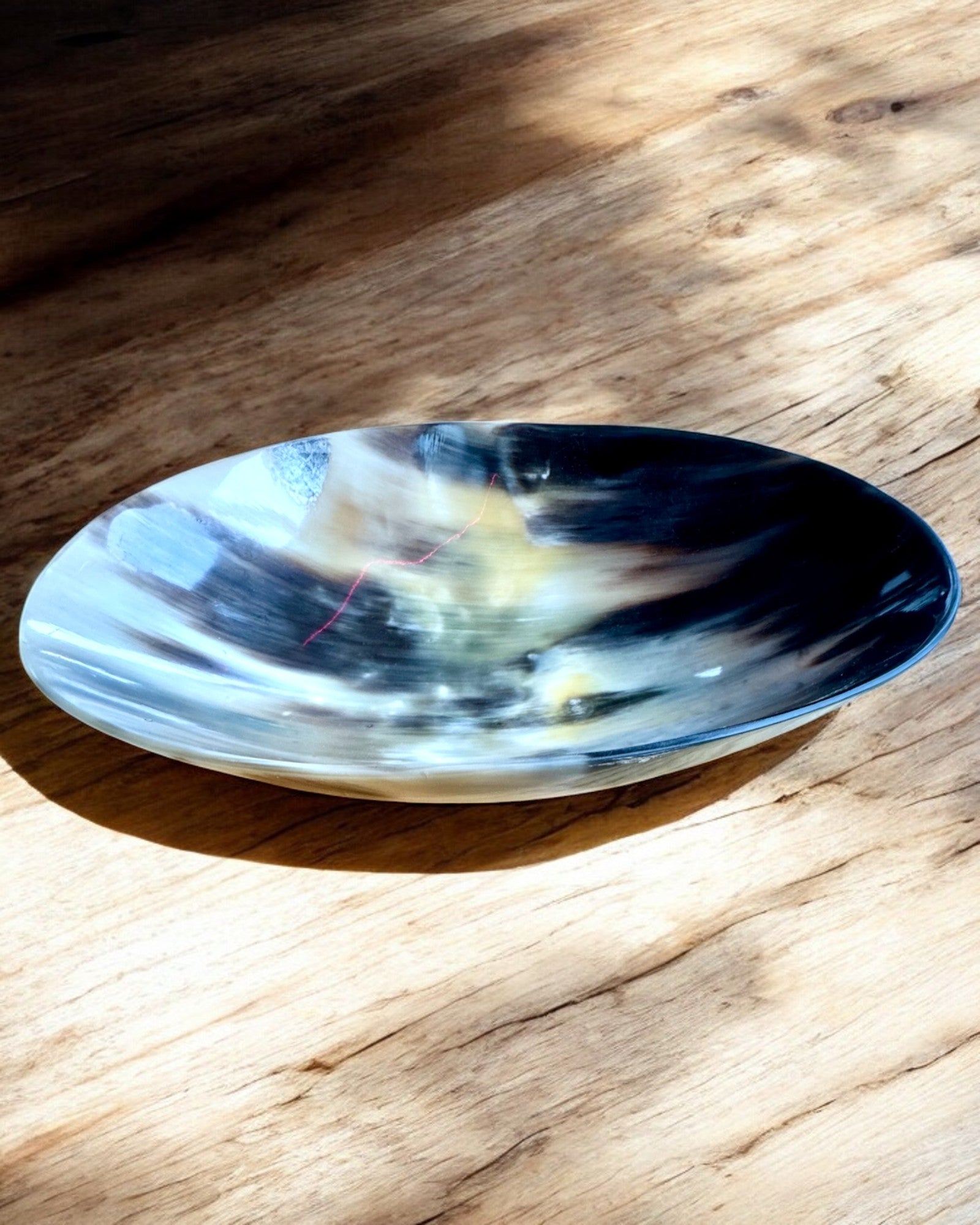 Skål Indisk Horn - mulighed for tilpasning med gravering som gave