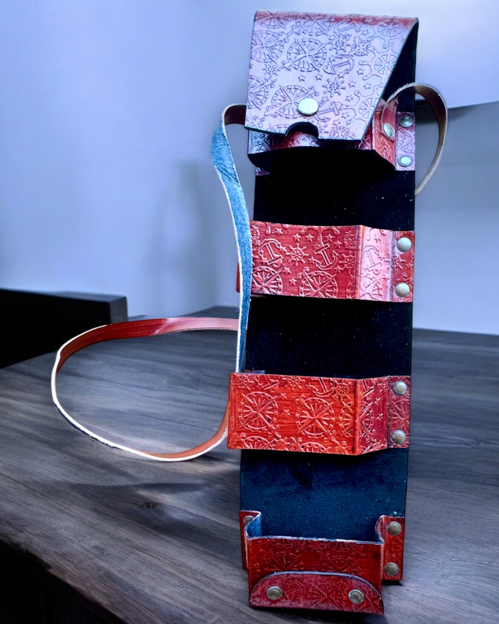 Læderetui, cover til spadserestokke - mulighed for personlig gravering som gave