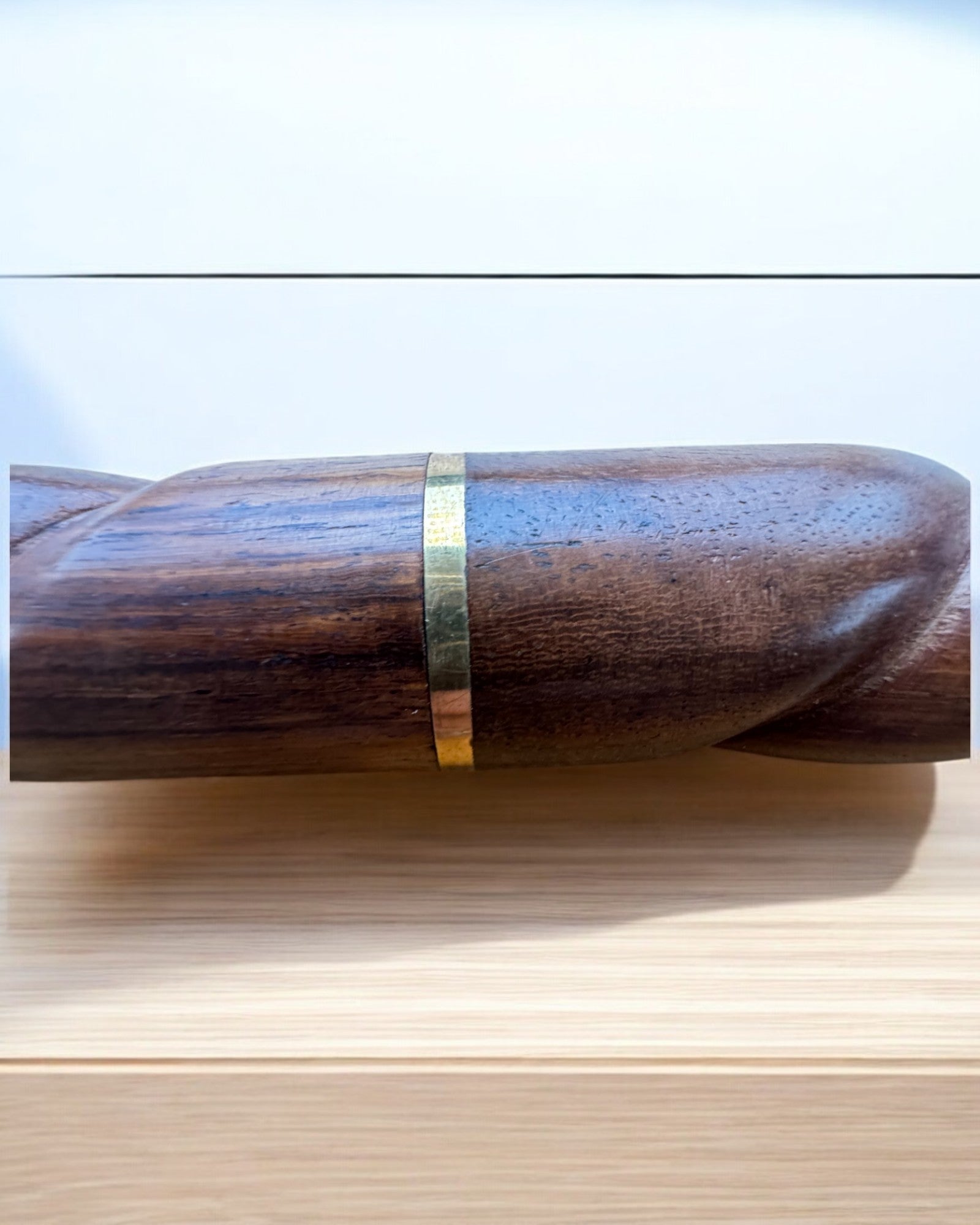 Ulvevogter Håndskåret Vandrestav, Træ, mulighed for personlig gravering