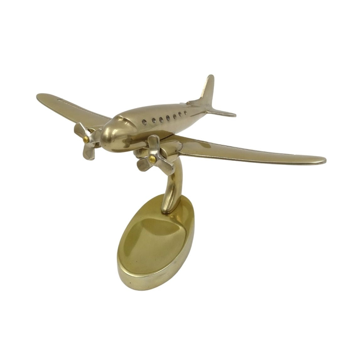 Stor metalmodel af tomotoret fly – 90549