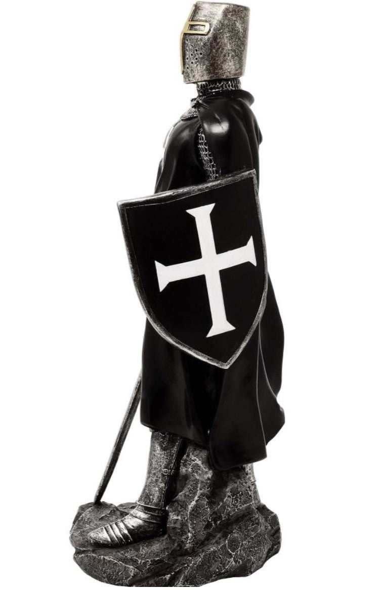 Ridder - korsfarer - figur af polyresin - MC-23078