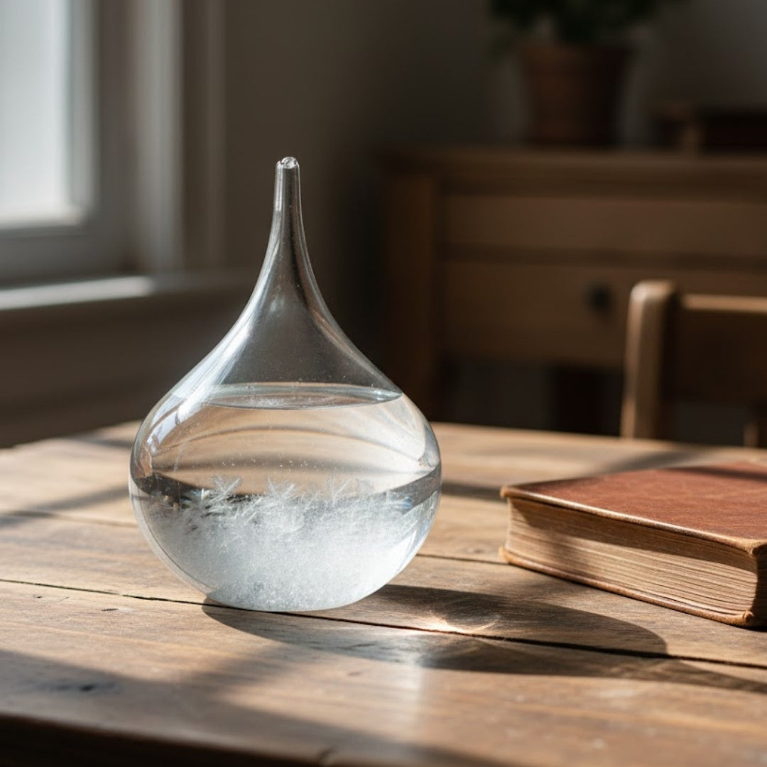 Fitzroys stormbarometer - dråbe Storm Glass - BAG1