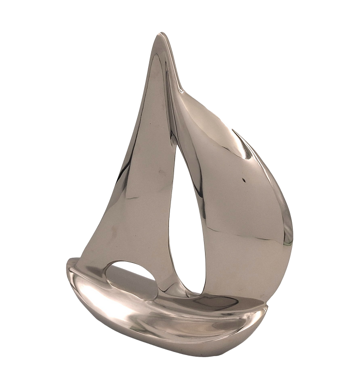 Stor yachtmodel - metal - 36cm - N-1647