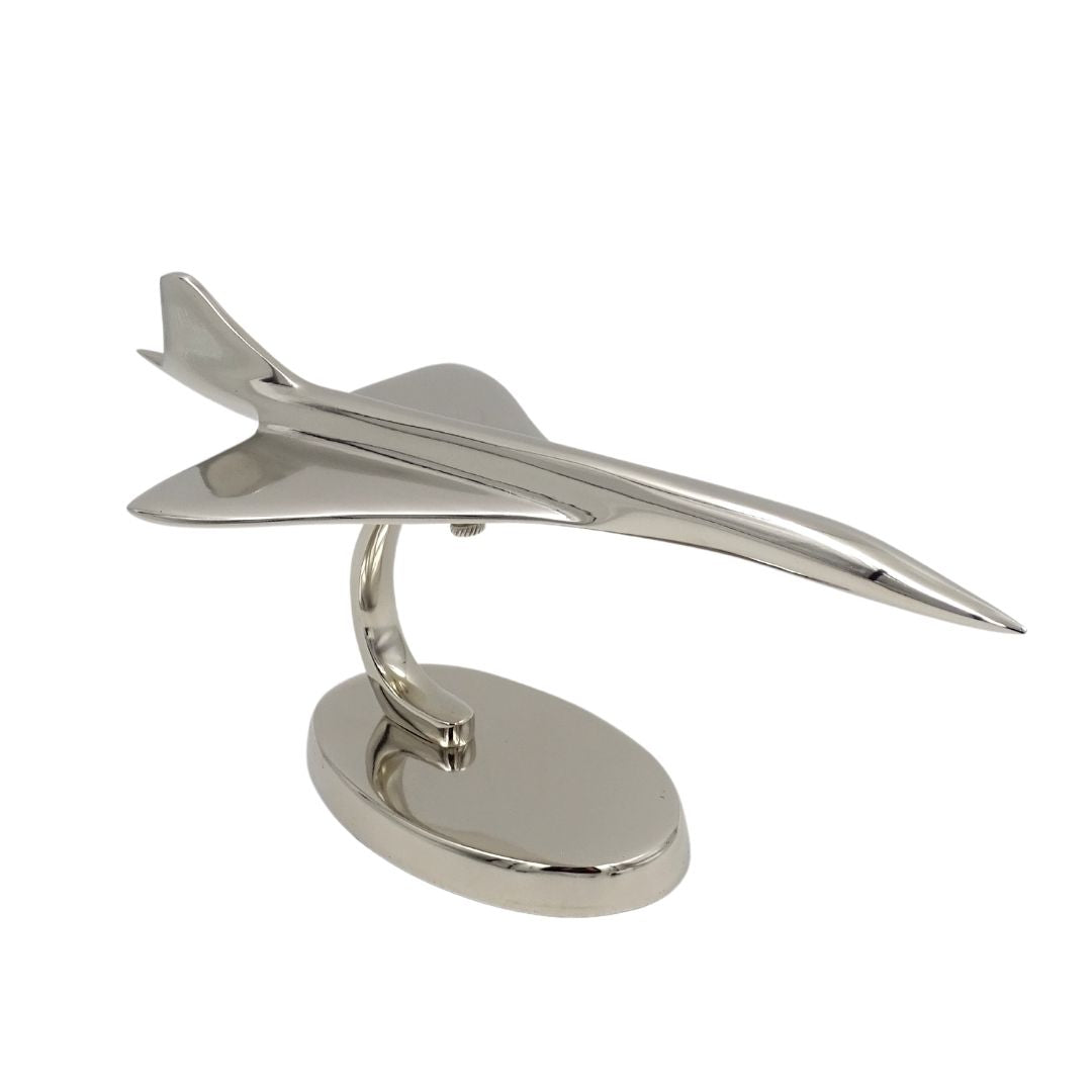 Metalmodel af Concorde-fly - luftfartsikon - CON