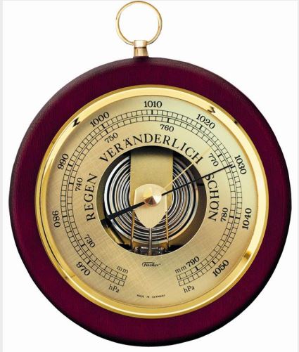 Rundt barometer 1436R-12 Fischer