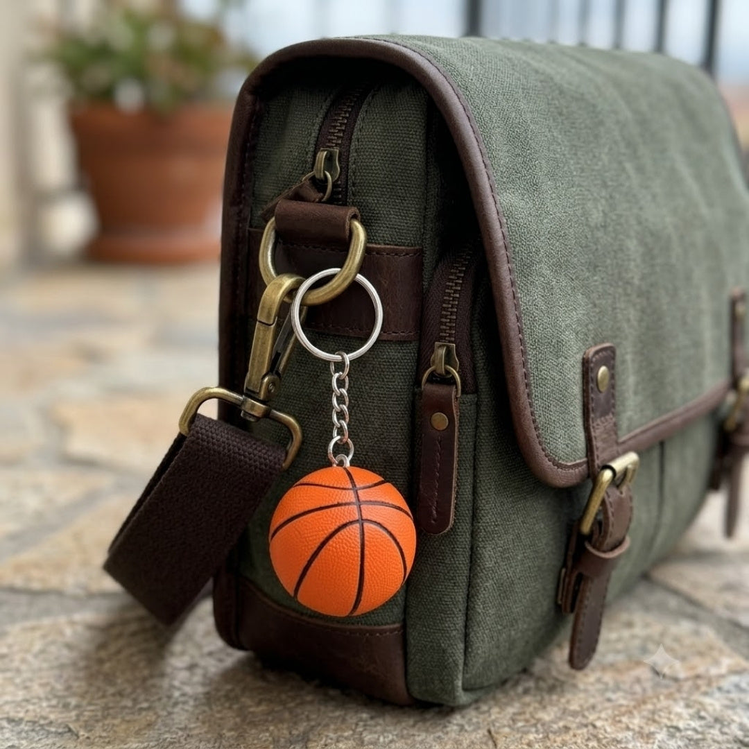 Sportsnøglering, basketball – gave til basketballspiller - BBK-001