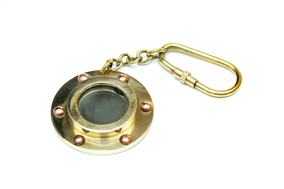 Nøglering med koøje-spejl KEY-0134B
