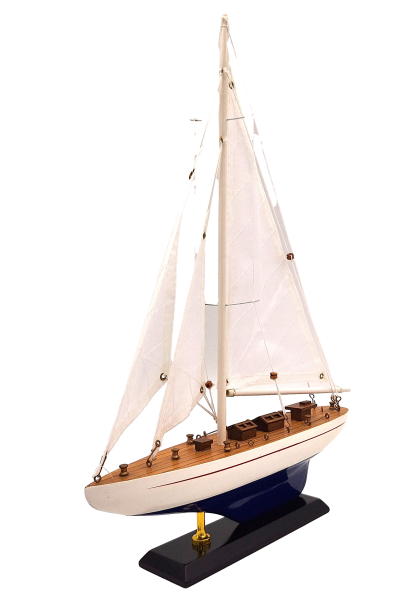 Model af træyacht Højde 42cm – M1