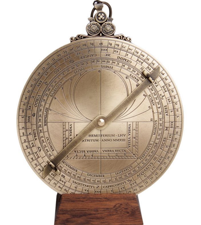 Stort Hartmann-astrolabium i messing - replika - H37