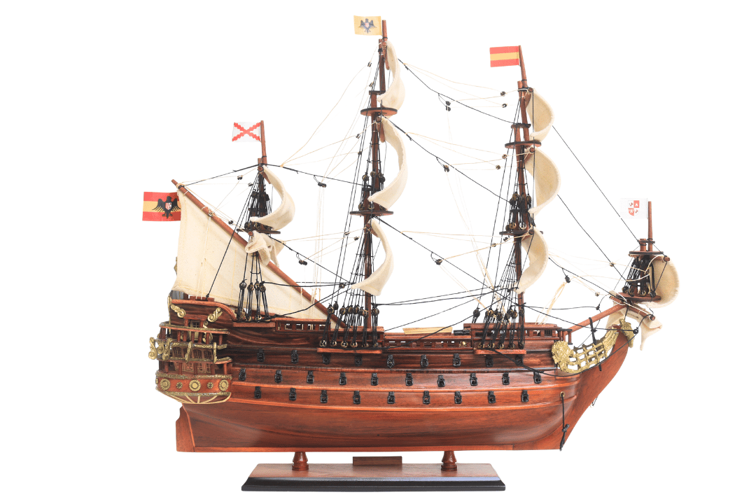 Eksklusiv model af sejlskibet San Felipe – SF4 med mulighed for personlig gravering
